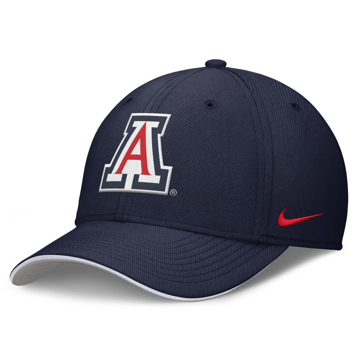 Nike Arizona Wildcats 2025 Dugout Coaches Rise Swoosh Performance Flex Hat