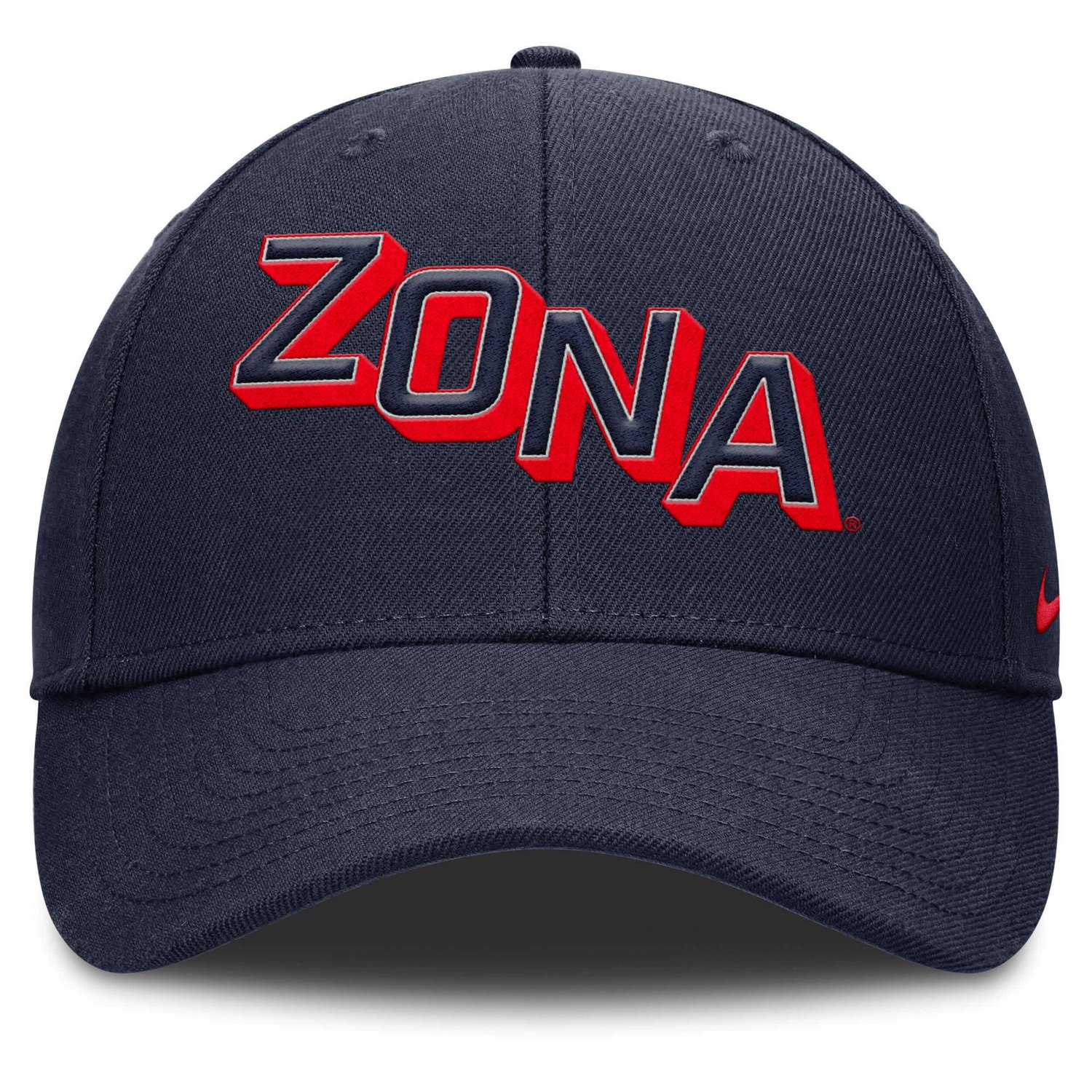 Nike Arizona Wildcats Slanted Primetime Rise Performance Adjustable Hat - view number 2