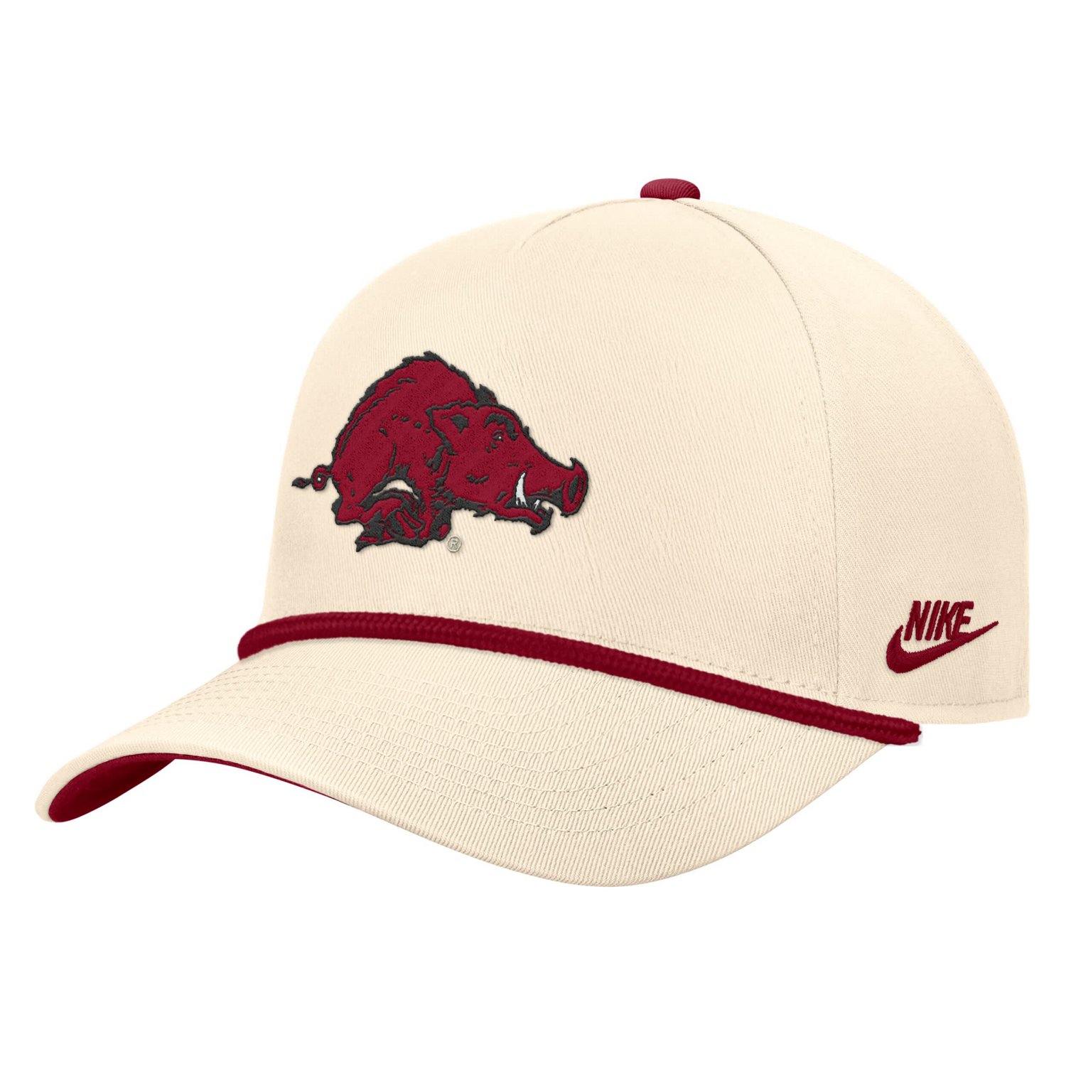 Nike Arkansas Razorbacks Vintage Rope Rise Adjustable Hat - view number 2