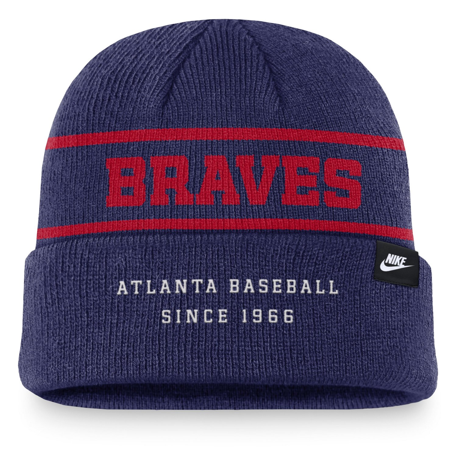 Nike Atlanta Braves Cooperstown Collection Rewind Terra Cuffed Knit Hat - view number 2