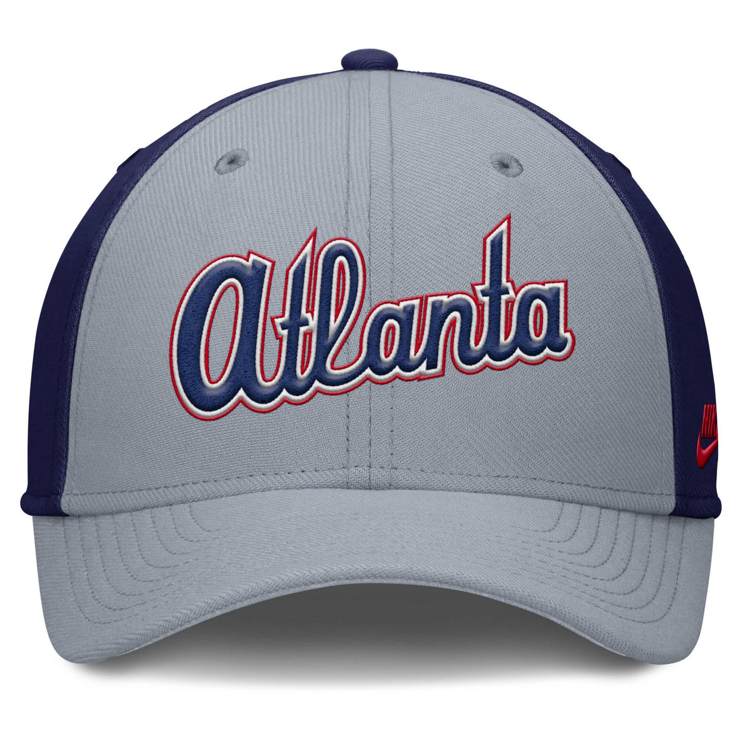 Nike Atlanta Braves Rise Swoosh Performance Flex Hat - view number 2