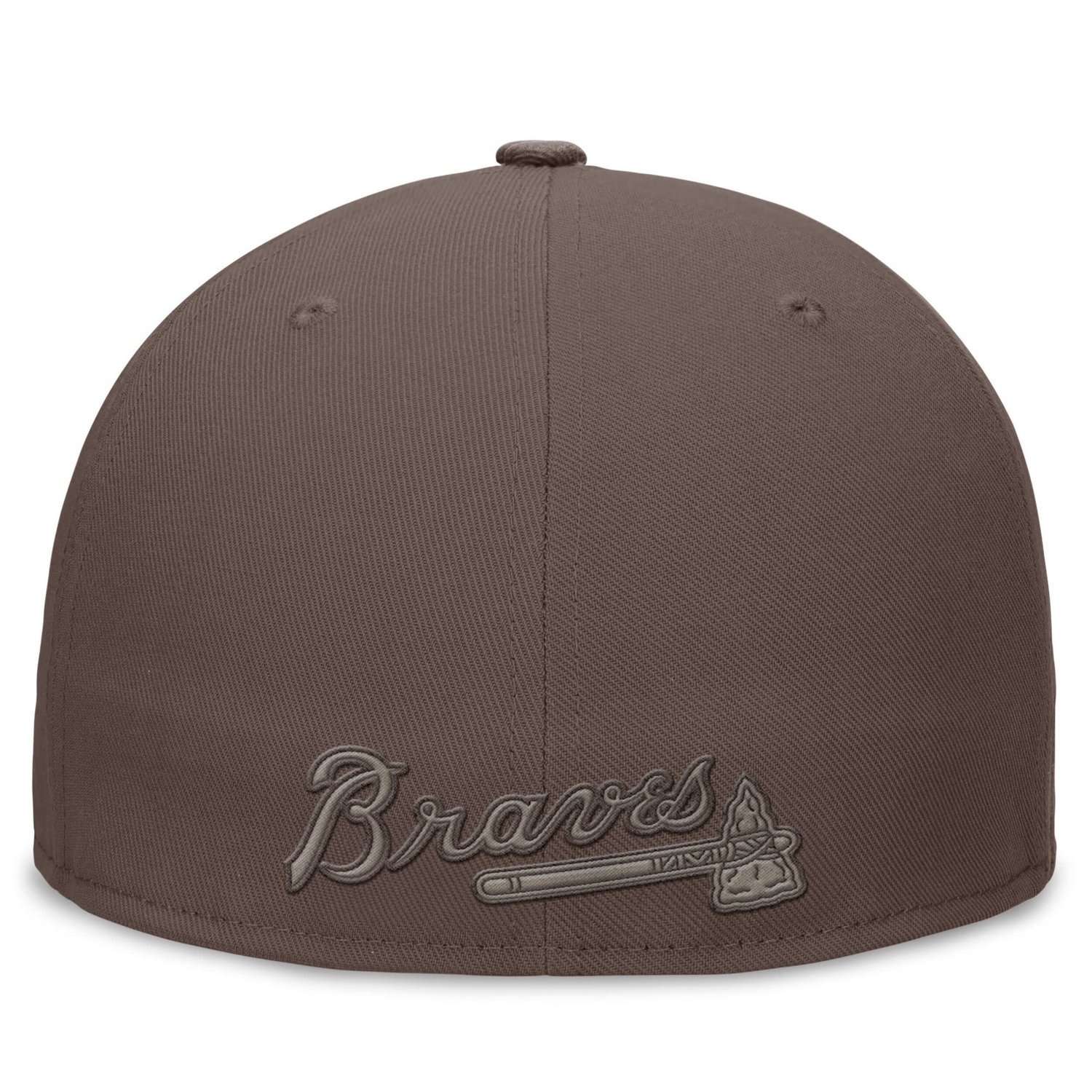 Nike Atlanta Braves Statement Ironstone Performance True Fitted Hat                                                              - view number 4