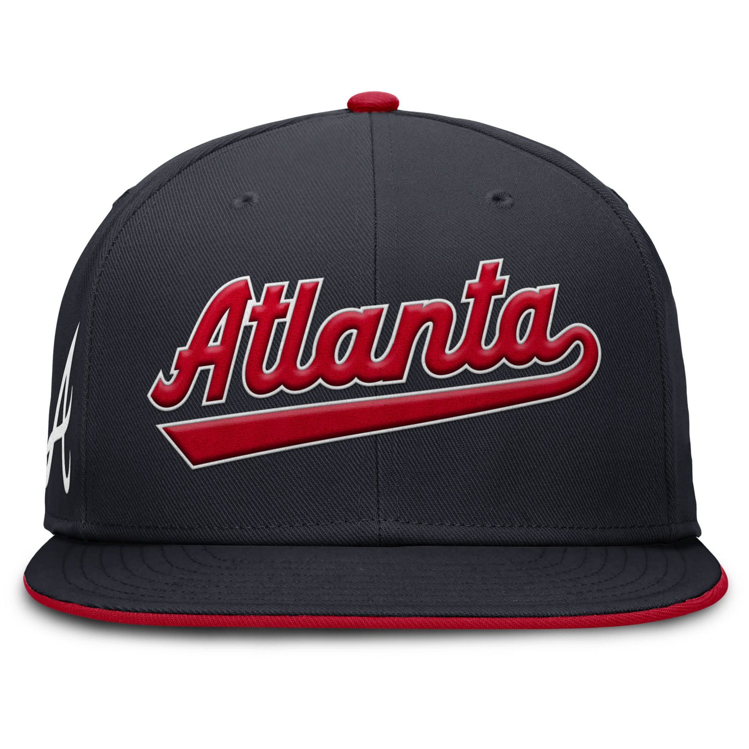 Nike Atlanta Braves True Performance Fitted Hat - view number 2