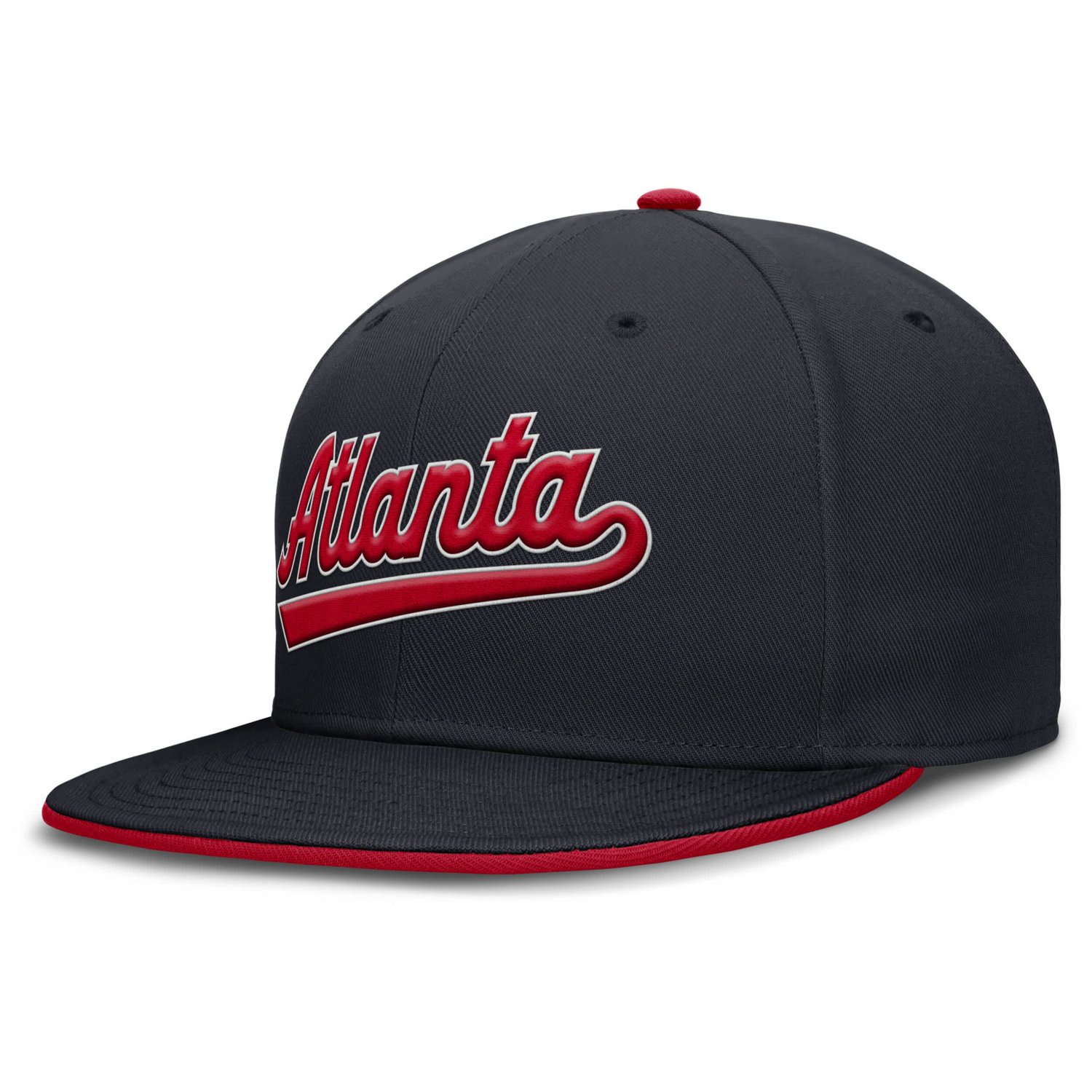 Nike Atlanta Braves True Performance Fitted Hat - view number 3