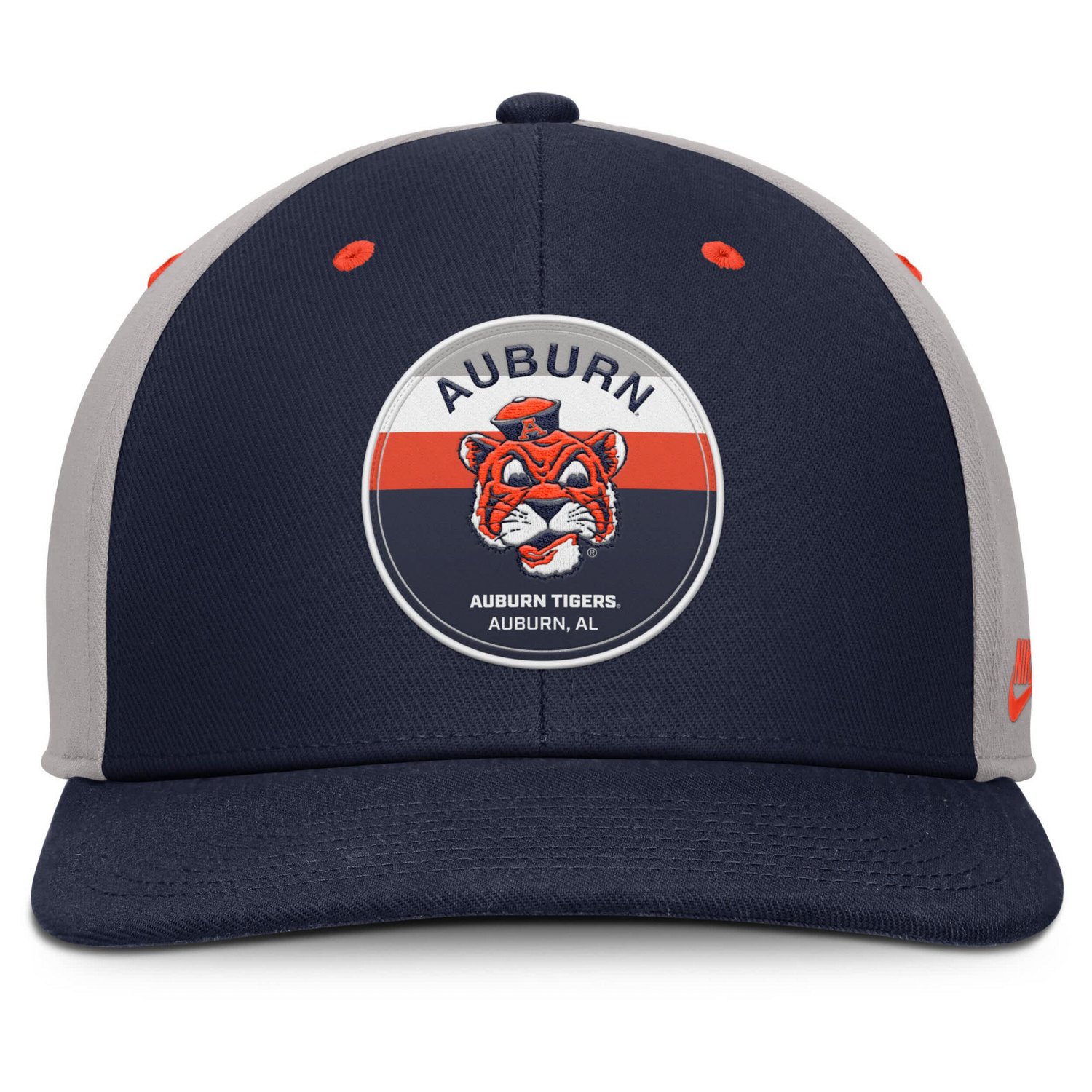 Nike Auburn Tigers 2025 Sideline Campus Pro Local Snapback Hat - view number 2