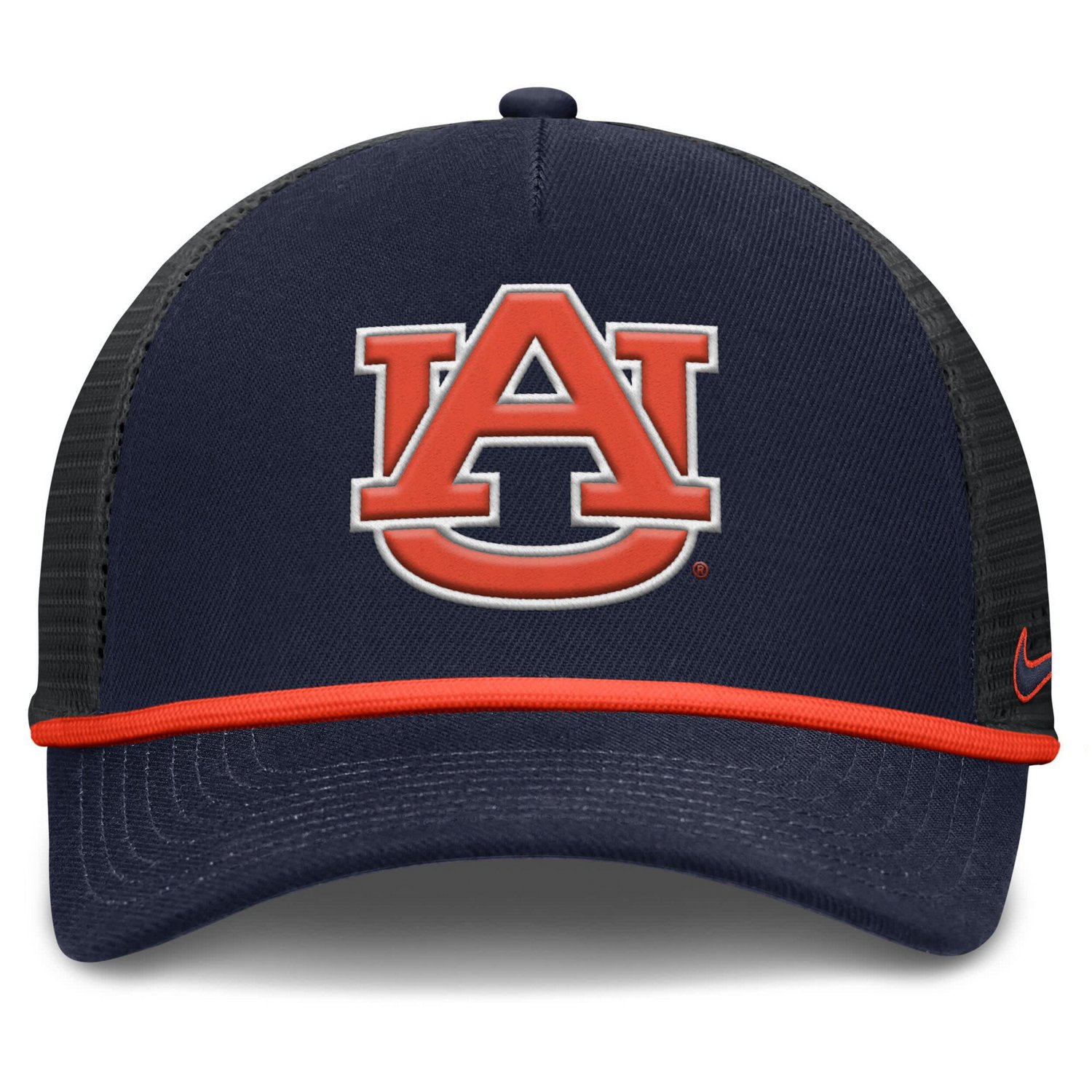Nike Auburn Tigers Rise Primetime Trucker Adjustable Hat - view number 2