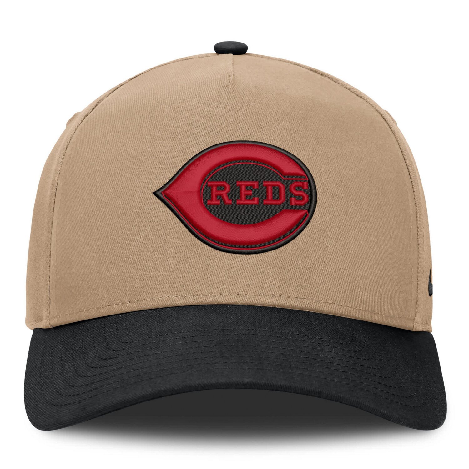 Nike Black Cincinnati Reds Rise A-Frame Adjustable Hat - view number 2