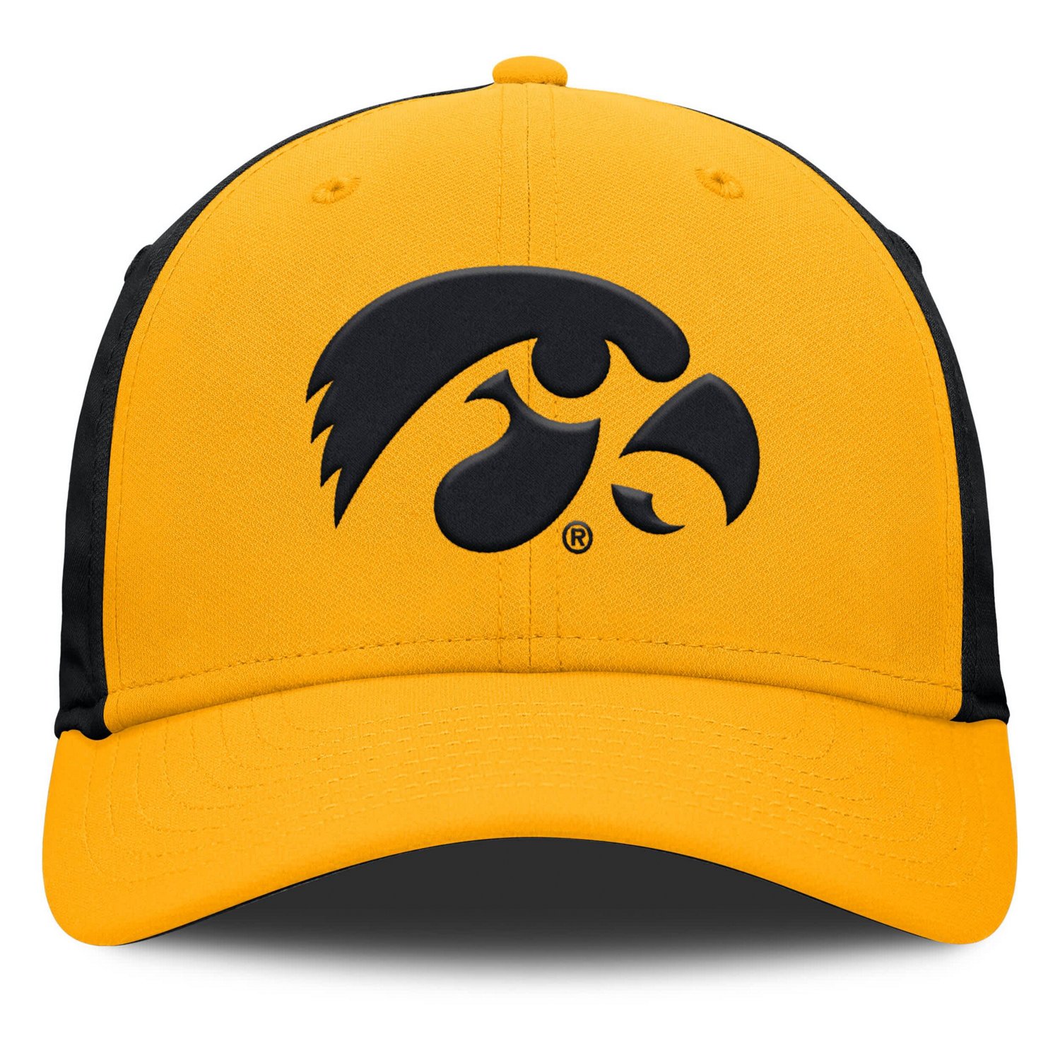 Nike Black Iowa Hawkeyes 2025 Sideline Rise Local Performance Flex Hat - view number 2