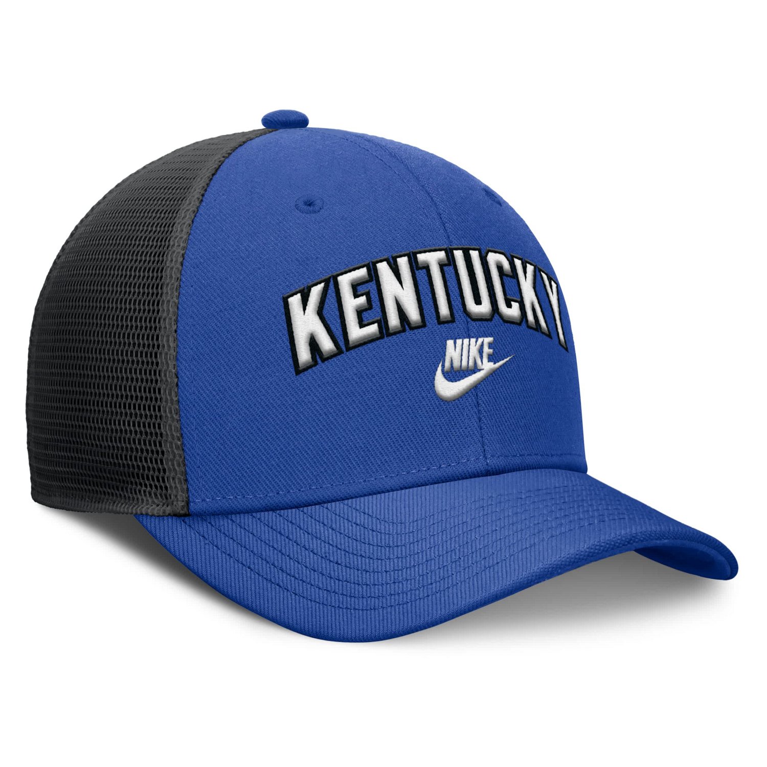 Nike Black Kentucky Wildcats Legacy Arch Rise Performance Trucker Adjustable Hat