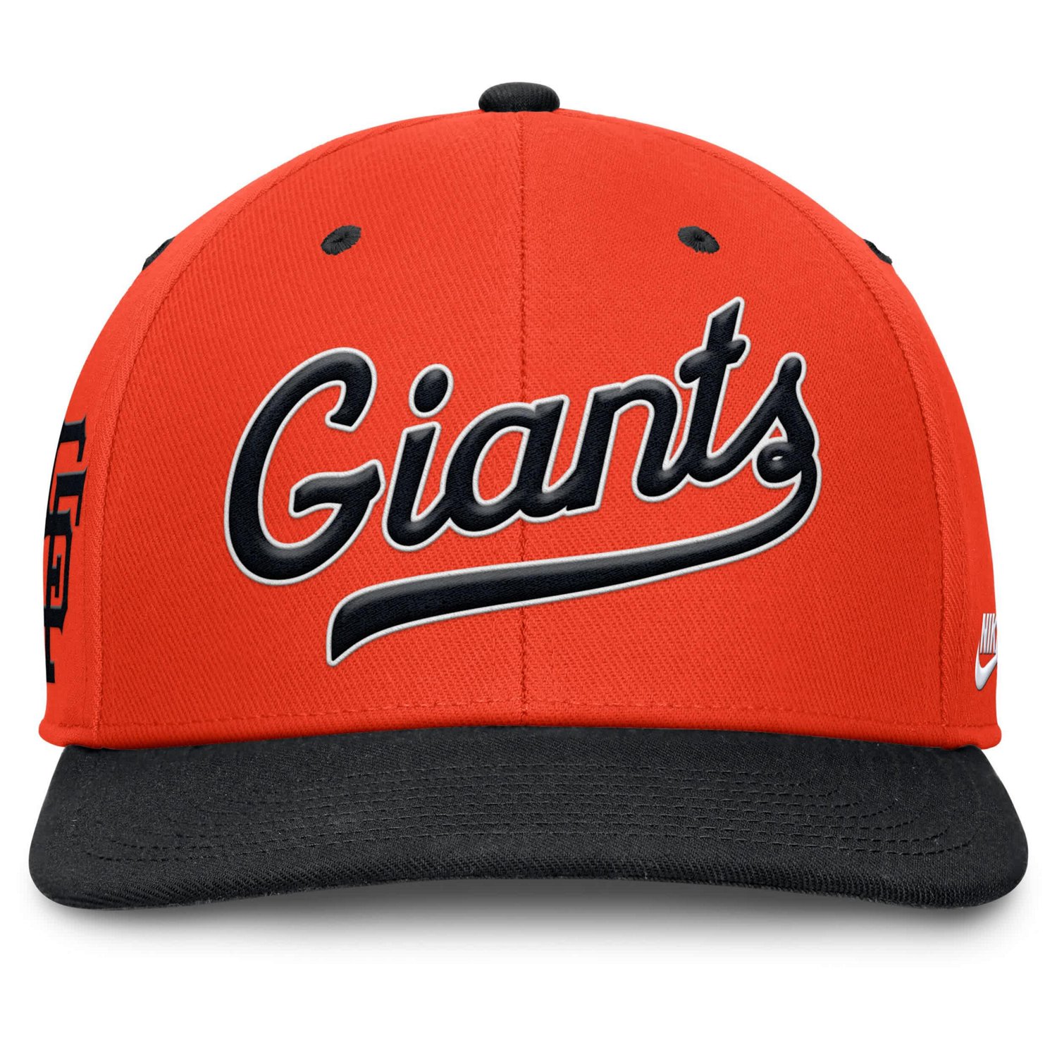 Nike Black San Francisco Giants Cooperstown Collection Pro Performance Snapback Hat - view number 2