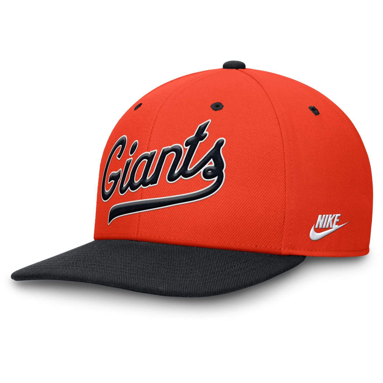 Nike Black San Francisco Giants Cooperstown Collection Pro Performance Snapback Hat - view number 3