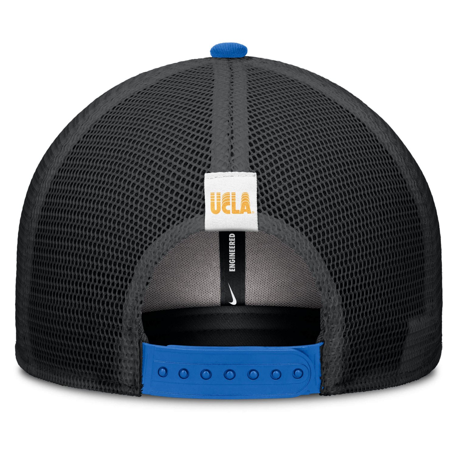 Nike Black UCLA Bruins Legacy Arch Rise Performance Trucker Adjustable Hat - view number 4