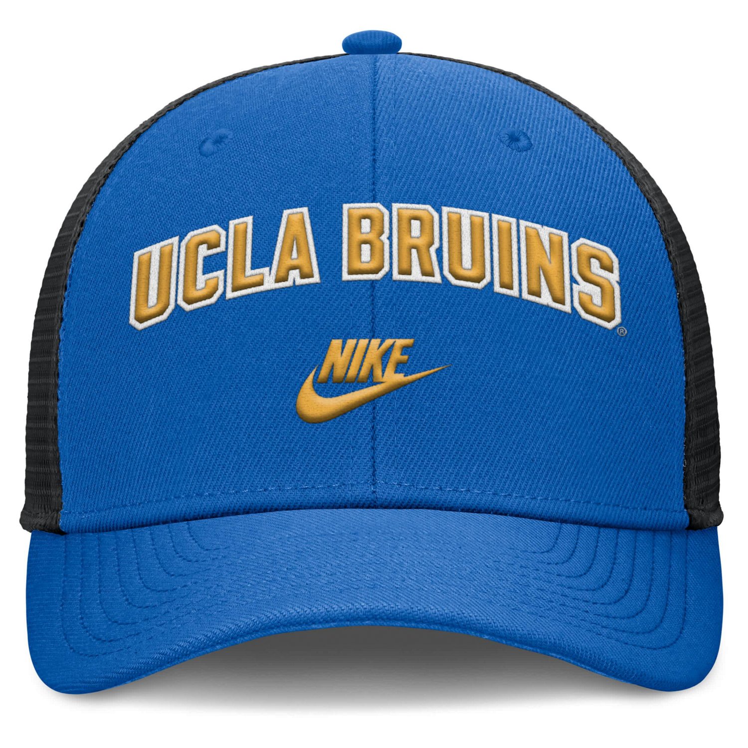 Nike Black UCLA Bruins Legacy Arch Rise Performance Trucker Adjustable Hat - view number 2