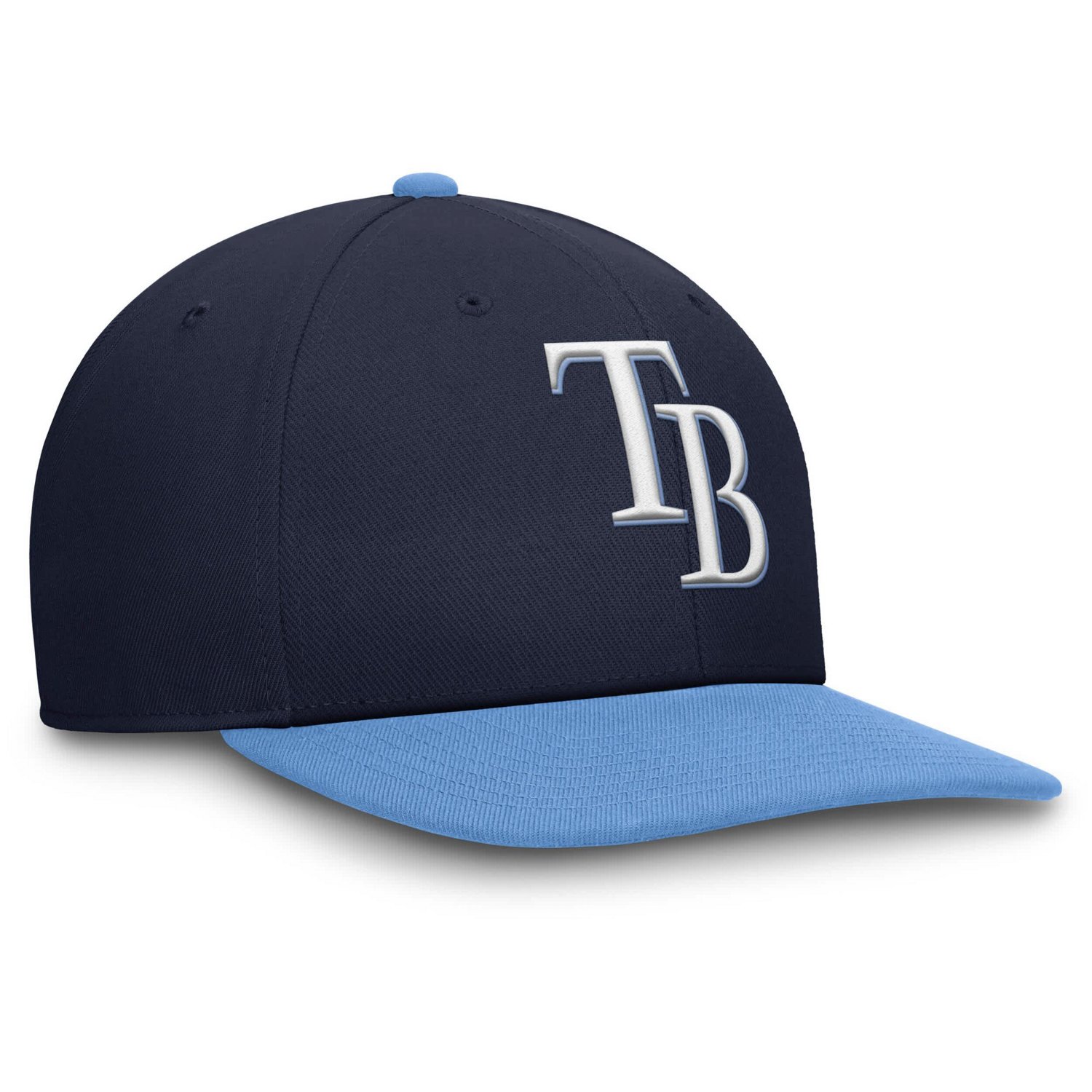 Nike Blue Tampa Bay Rays Pro Performance Snapback Hat - view number 3