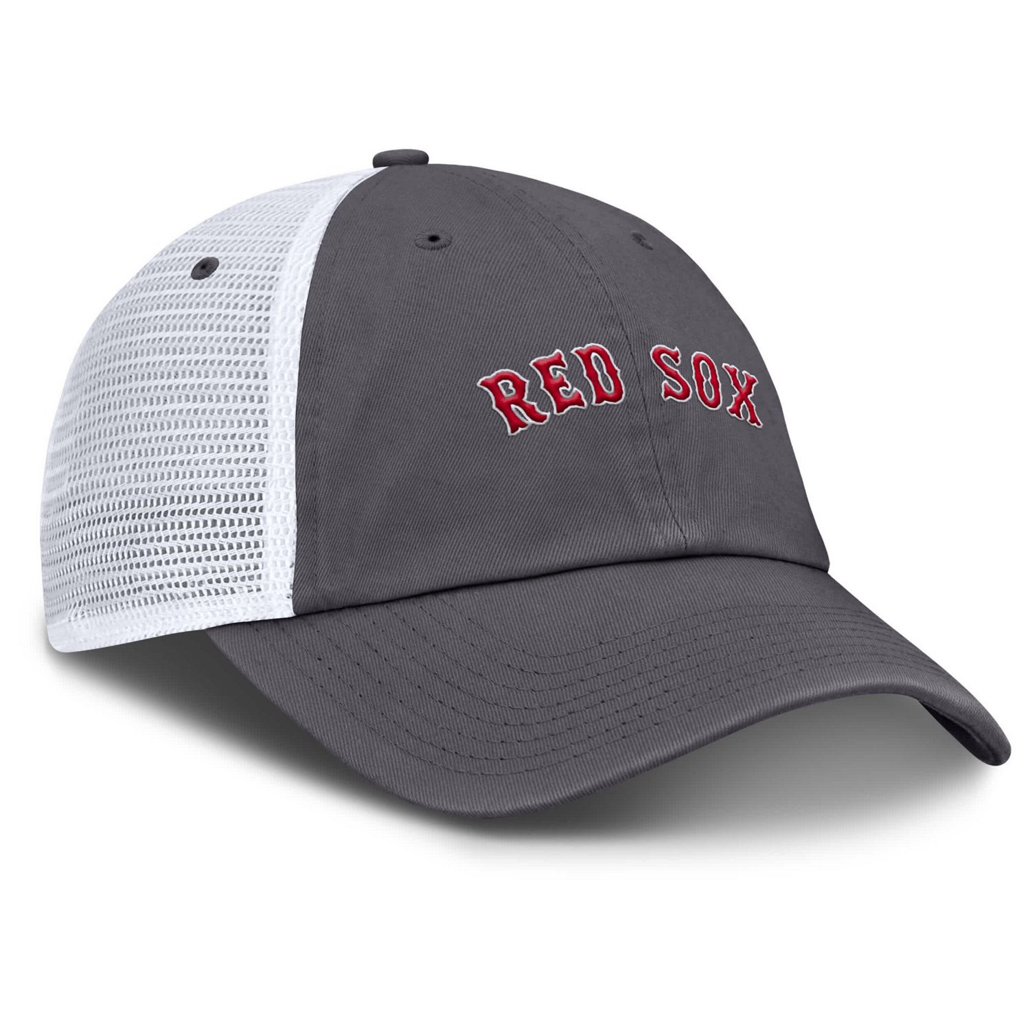 Nike Boston Sox Wordmark Club Adjustable Trucker Hat - view number 3