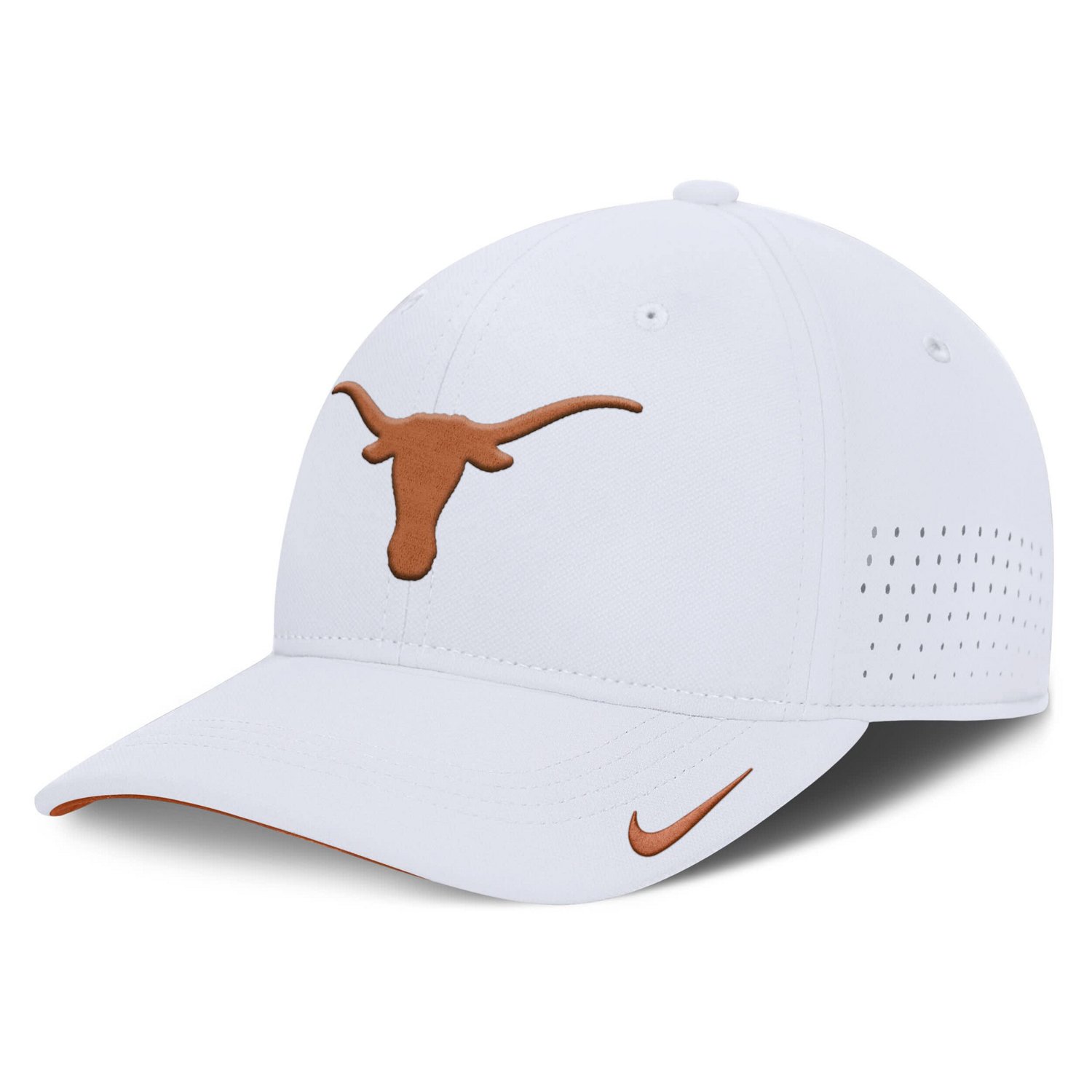 Nike Burnt Texas Longhorns 2025 On-Field Gameday Performance Flex Hat