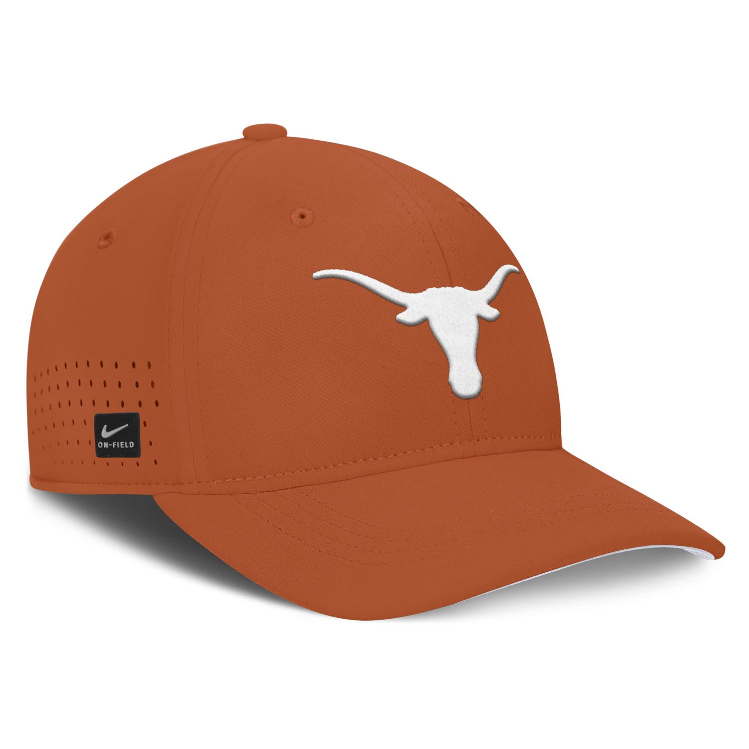 Nike Burnt Texas Longhorns 2025 On-Field Gameday Performance Flex Hat - view number 3