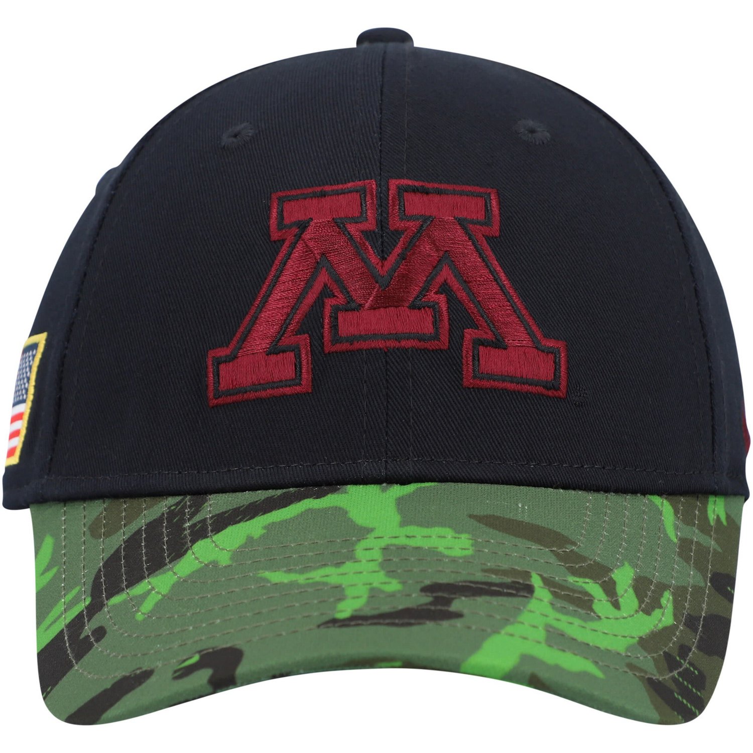 Nike /Camo Minnesota Golden Gophers Veterans Day 2Tone Legacy91 Adjustable Hat                                                   - view number 2