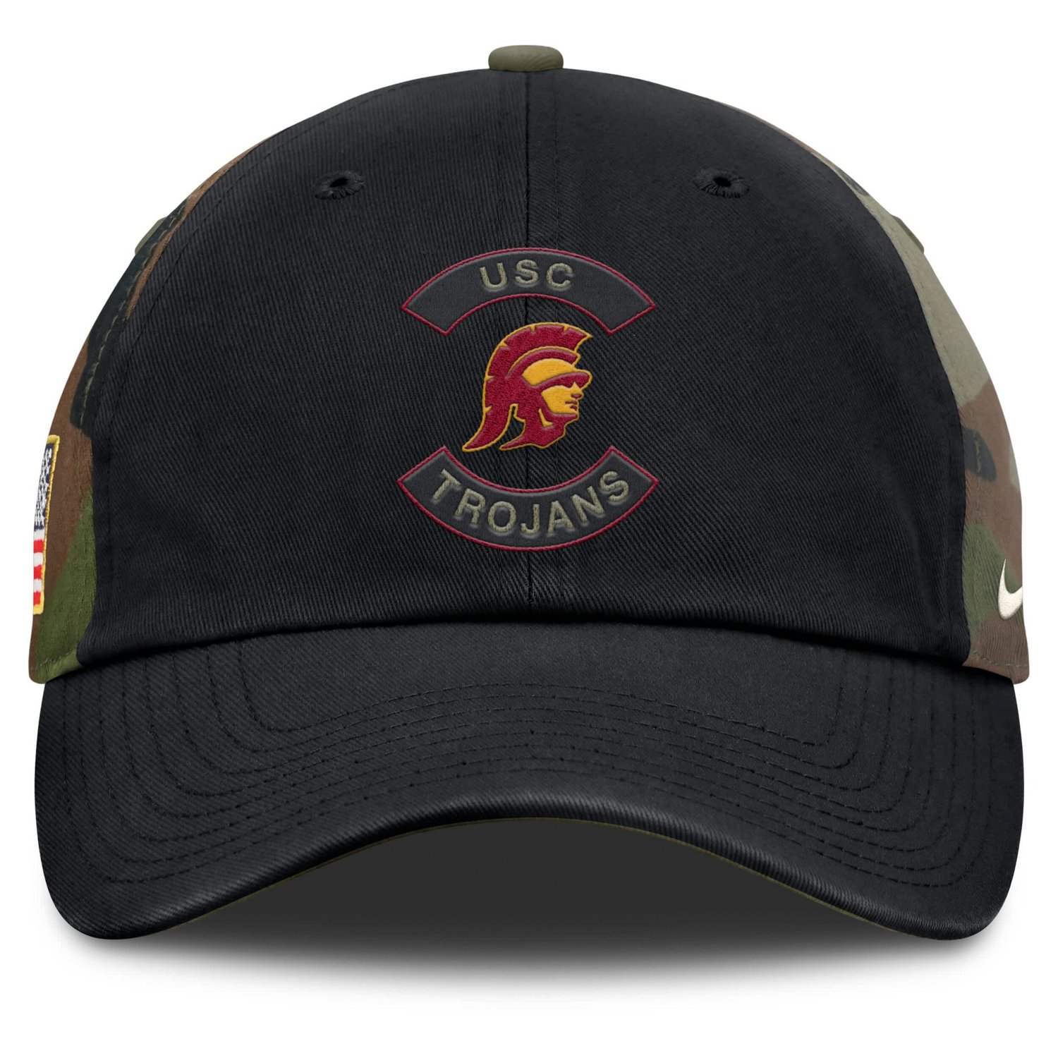 Nike Camo USC Trojans 2025 Military Appreciation Club Adjustable Hat - view number 2