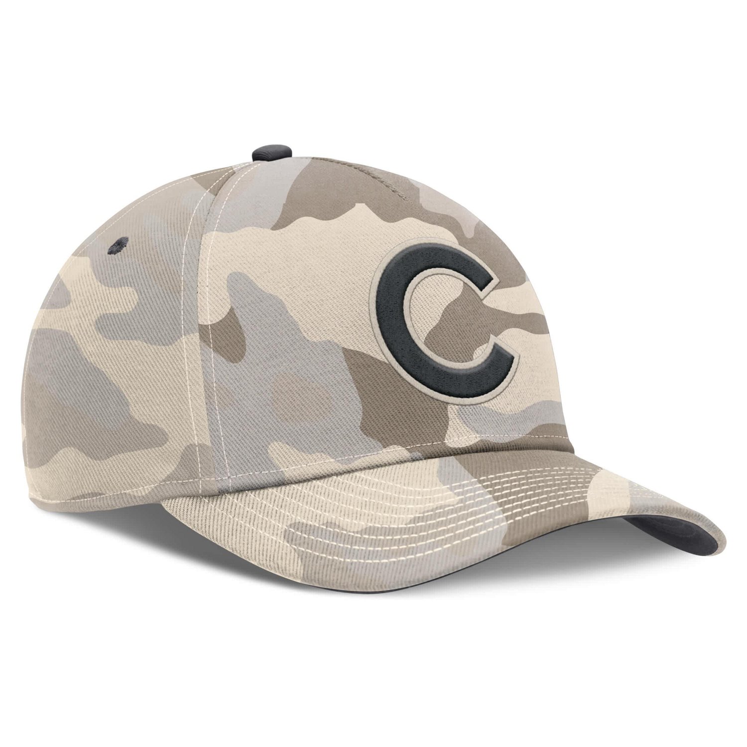 Nike Chicago Cubs Camo Pack Rise Adjustable Hat - view number 3