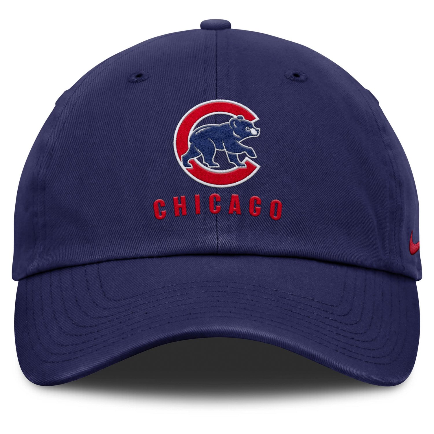 Nike Chicago Cubs Club Adjustable Hat                                                                                            - view number 2