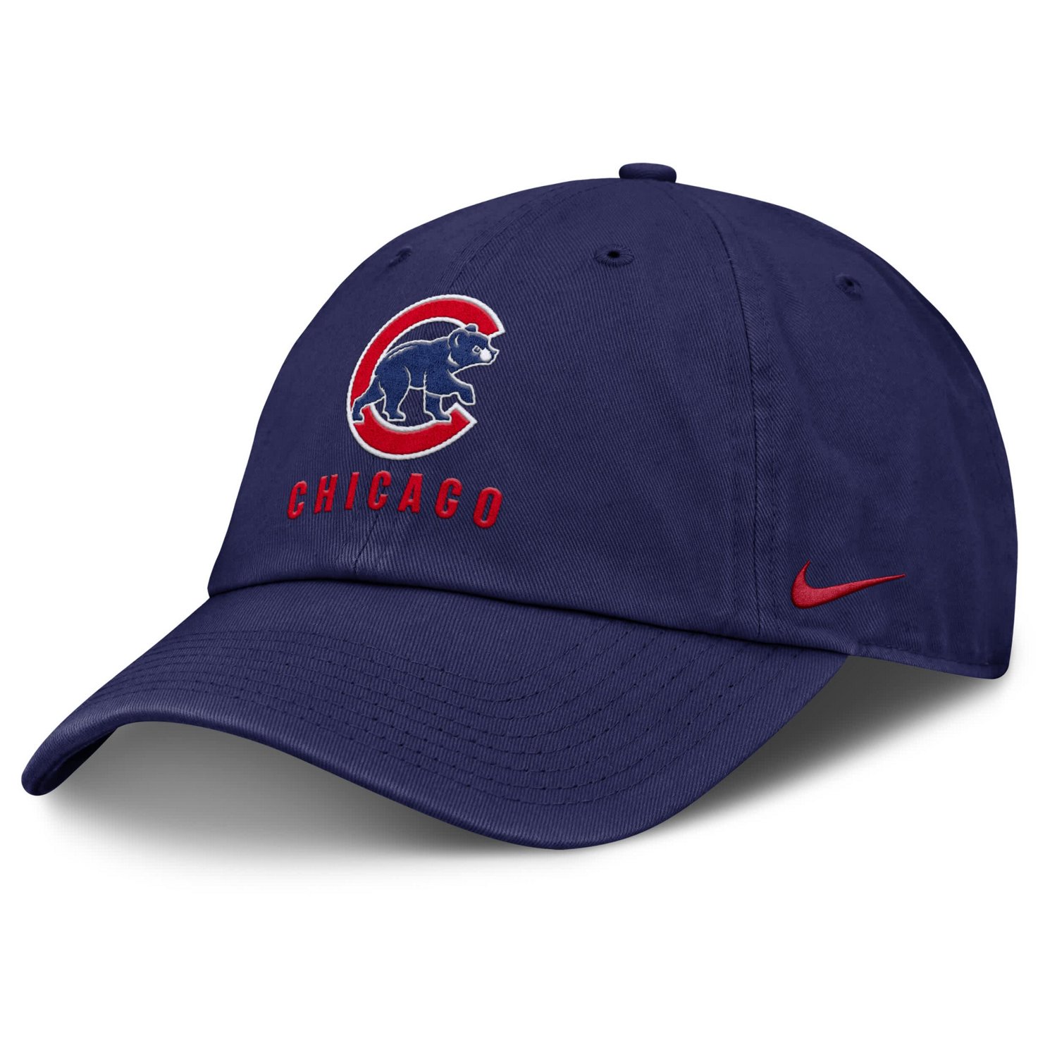 Nike Chicago Cubs Club Adjustable Hat                                                                                            - view number 1