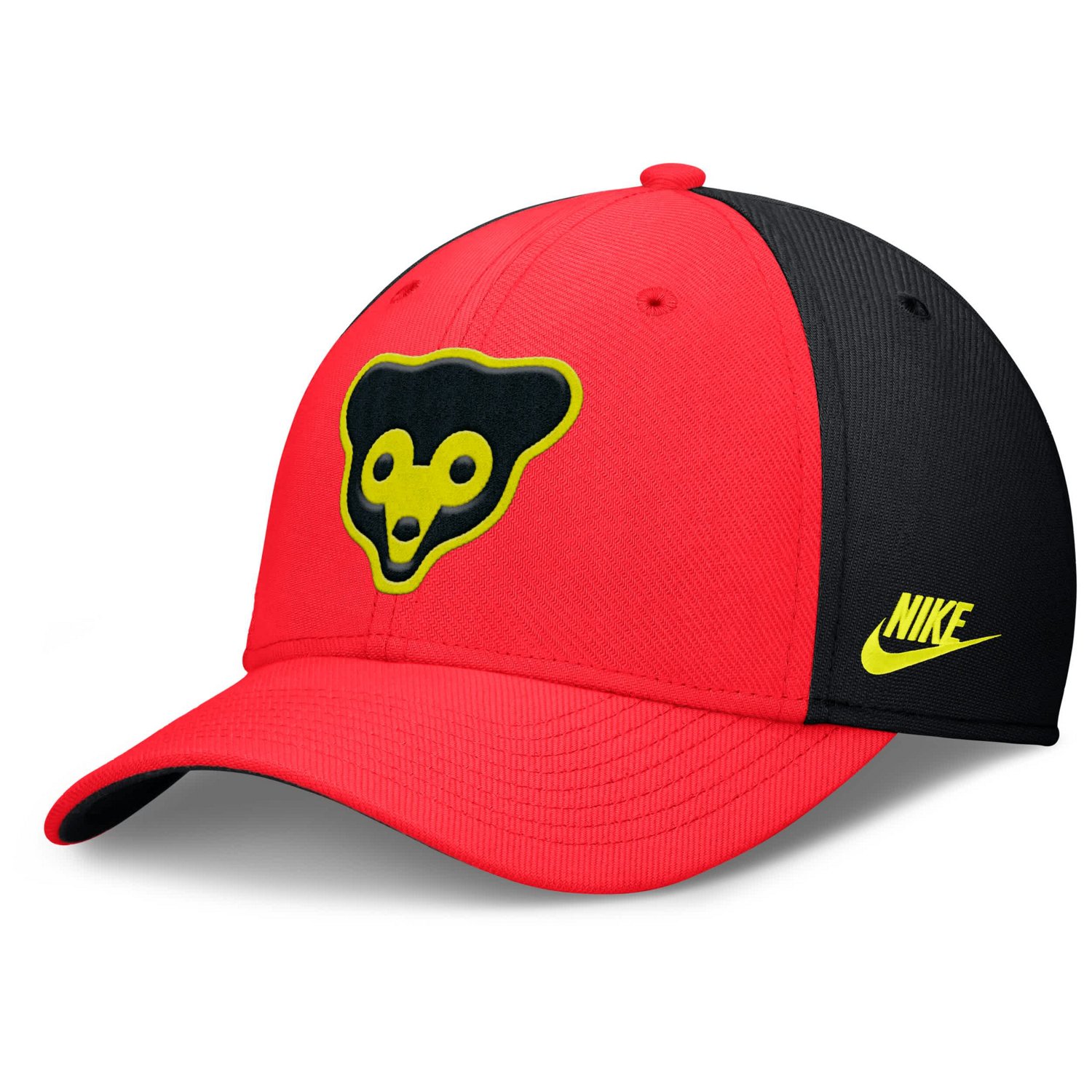Nike Chicago Cubs Neon 90s Rise SwooshFlex Hat