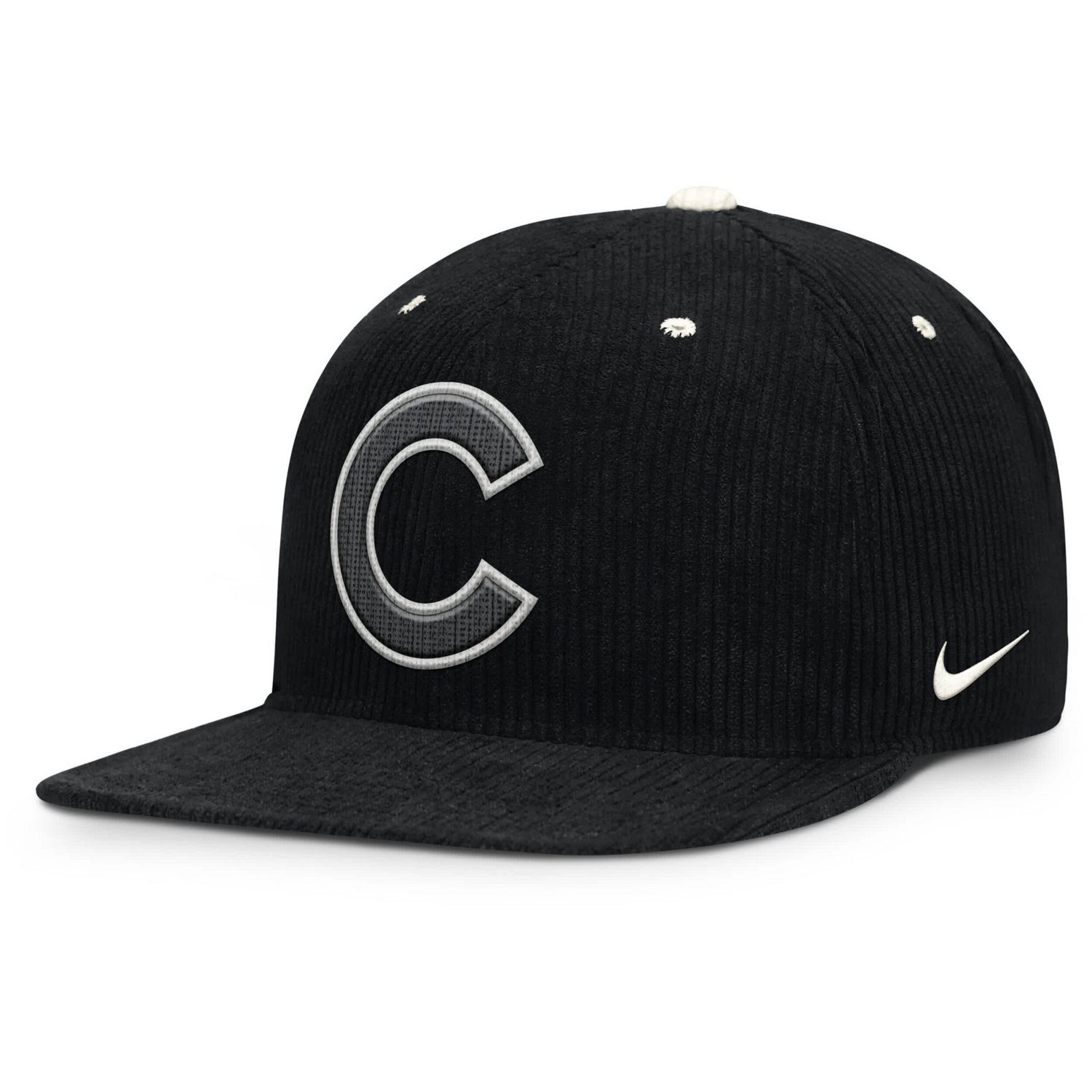 Nike Chicago Cubs Pro Corduroy Structured Snapback Hat - view number 3