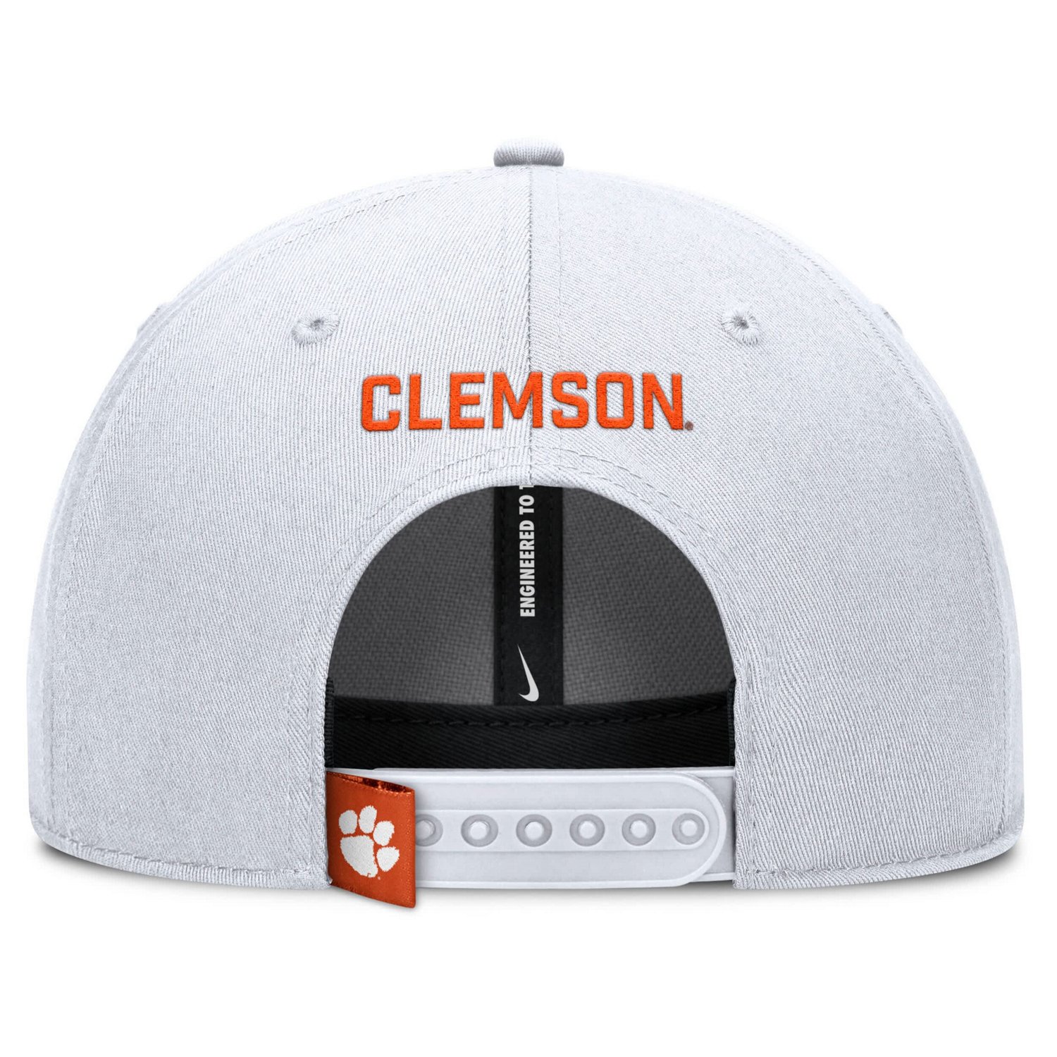 Nike Clemson Tigers 2025 On-Field Rise Performance Adjustable Hat