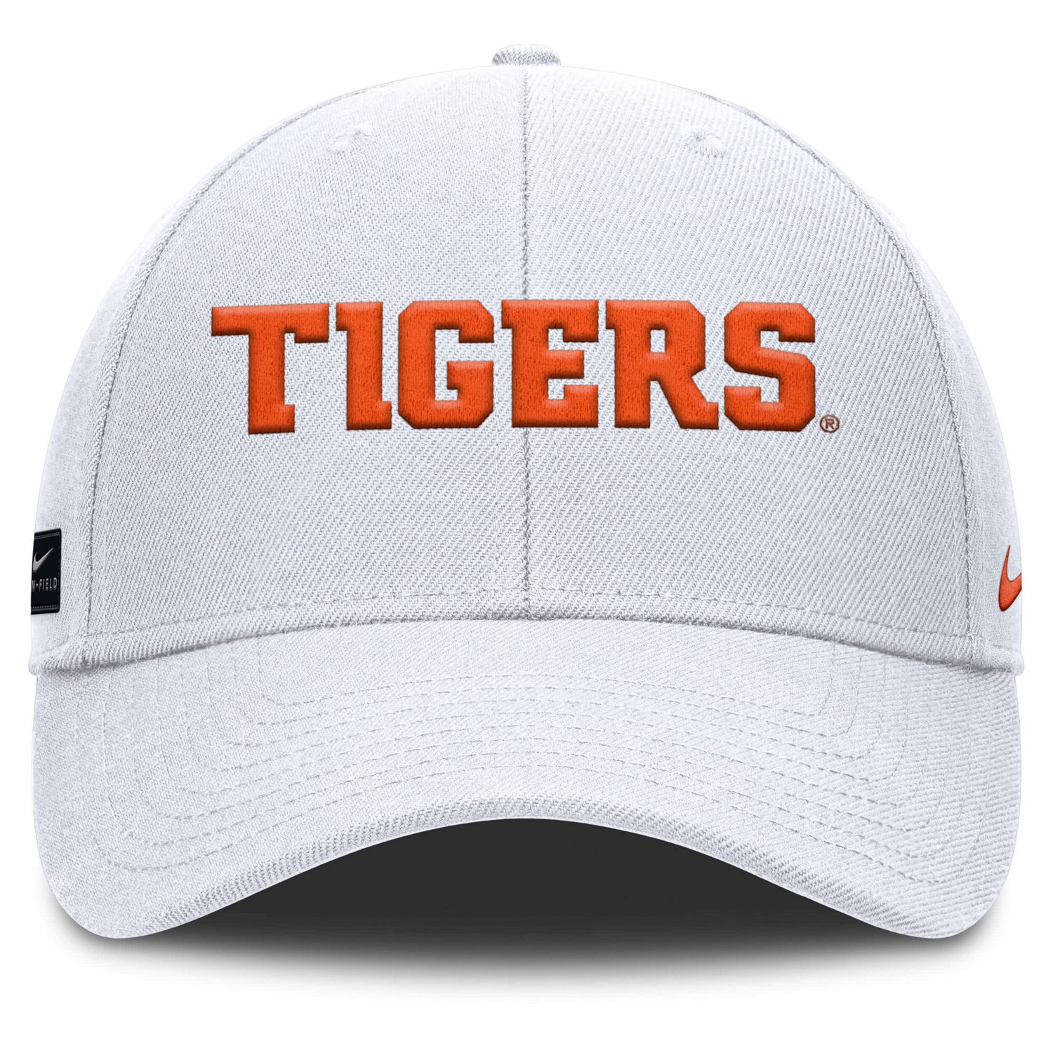 Nike Clemson Tigers 2025 On-Field Rise Performance Adjustable Hat