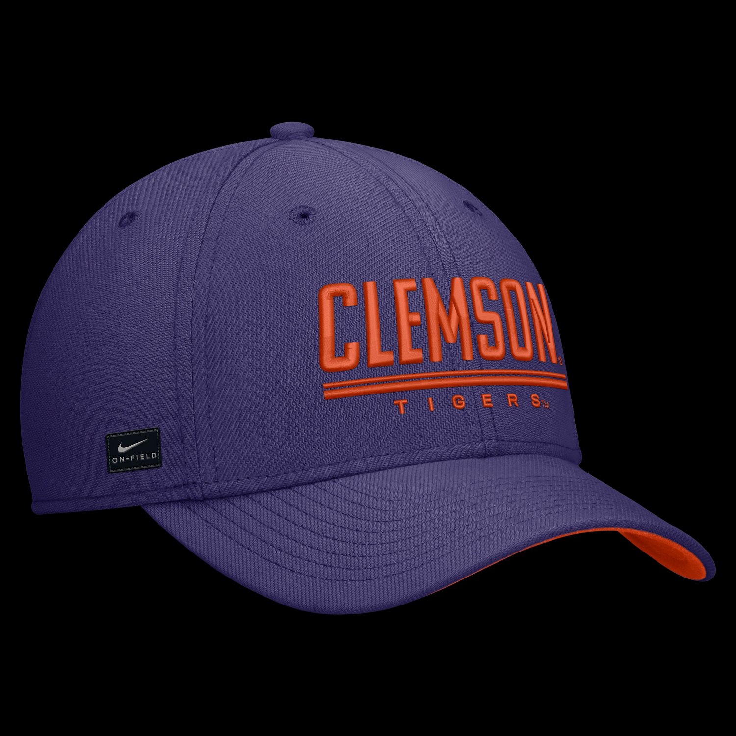 Nike Clemson Tigers Game Day Rise Swooshflex Hat - view number 3