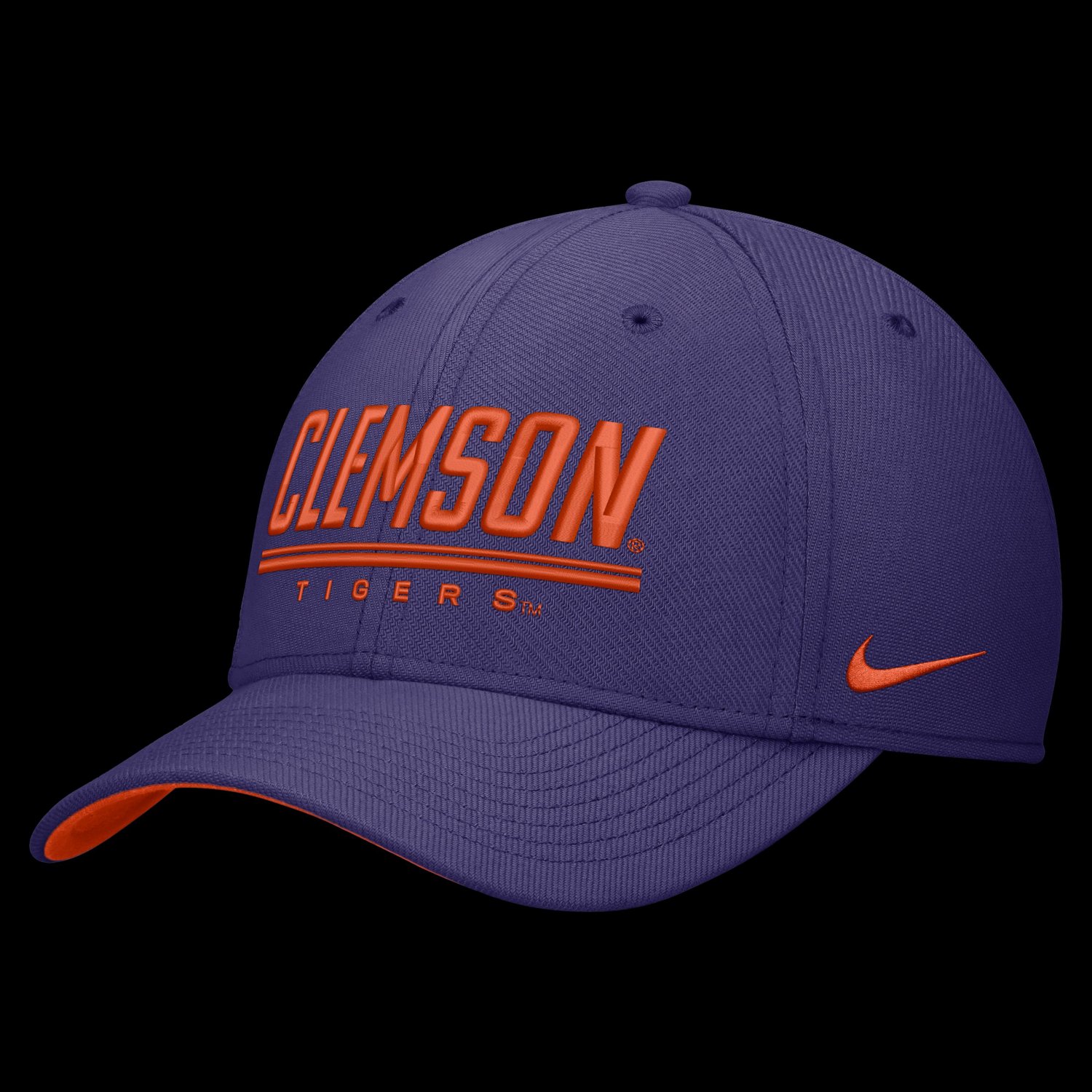 Nike Clemson Tigers Game Day Rise Swooshflex Hat
