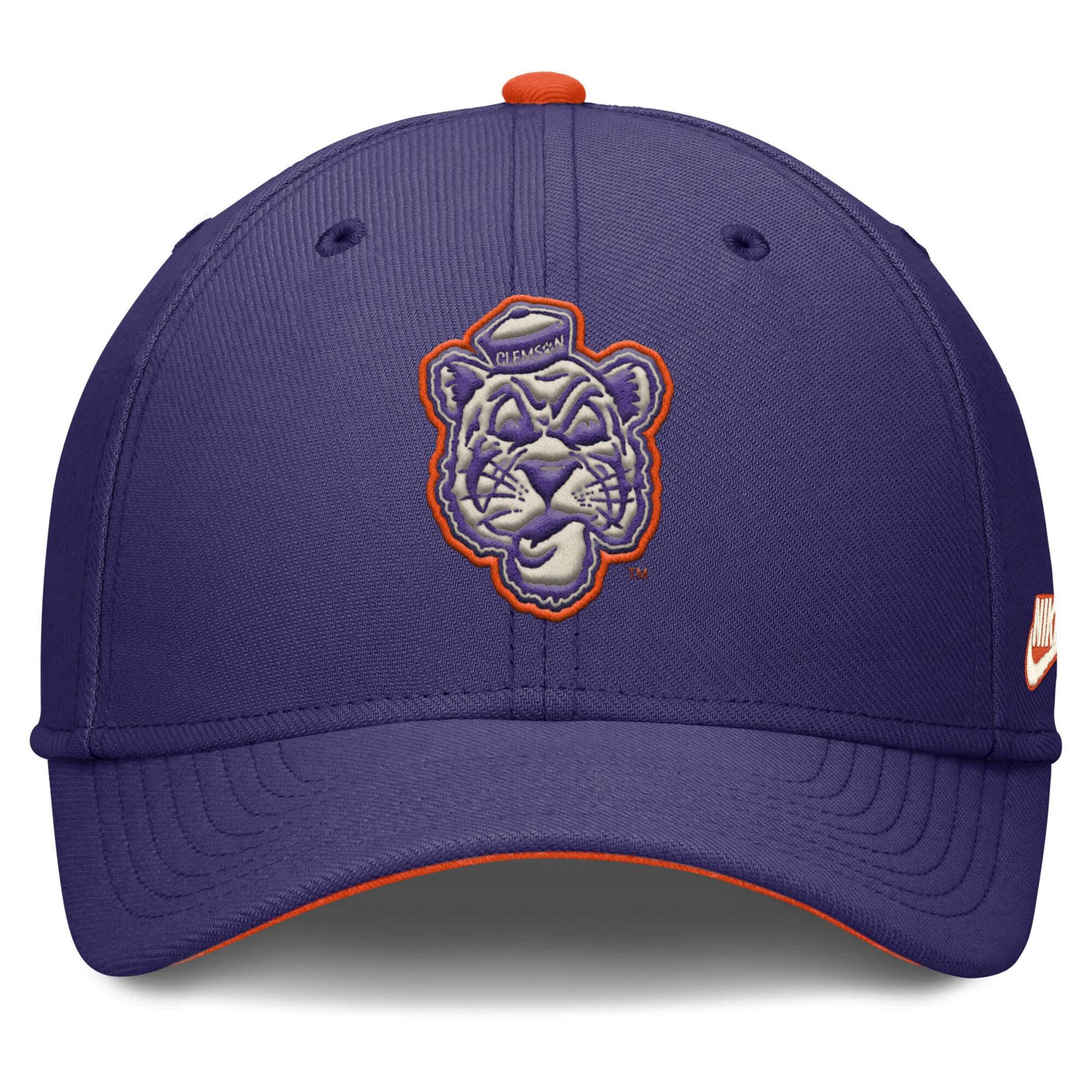Nike Clemson Tigers Legacy Rise Performance Flex Hat