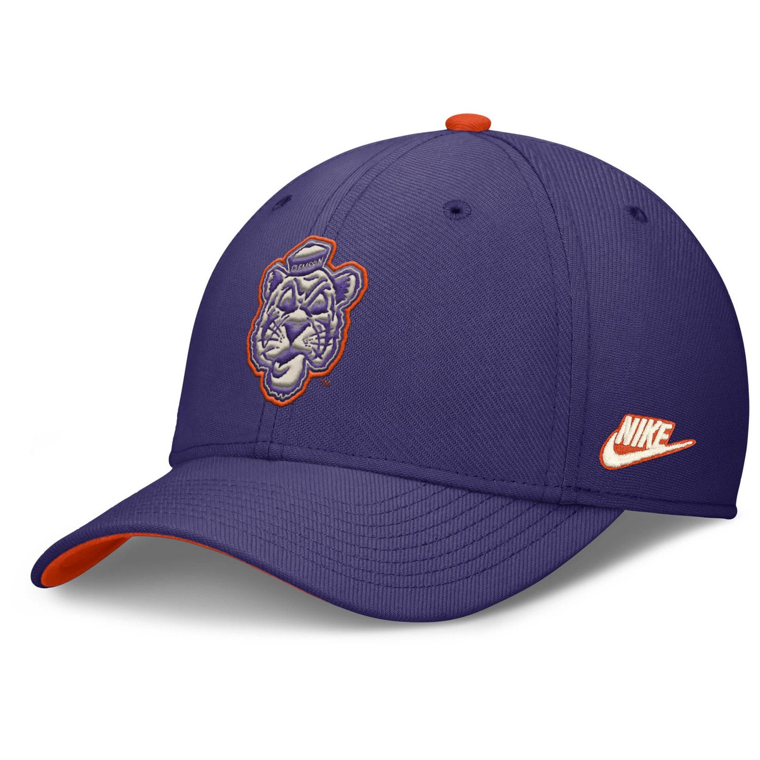 Nike Clemson Tigers Legacy Rise Performance Flex Hat