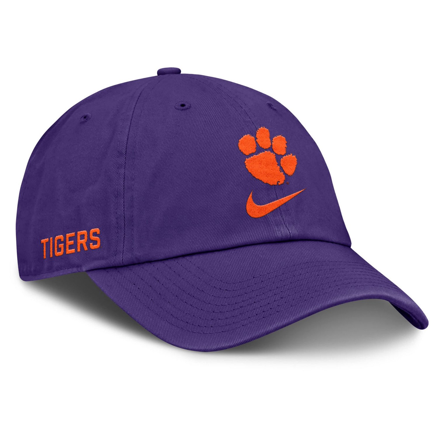Nike Clemson Tigers Primetime Club Adjustable Hat - view number 3