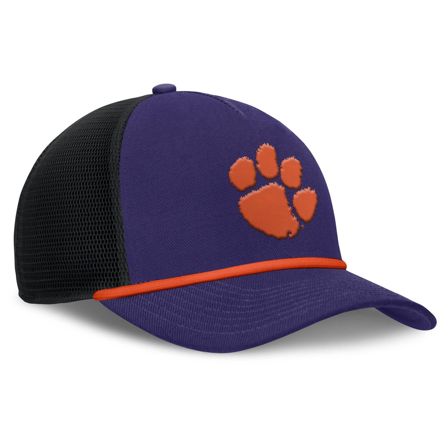 Nike Clemson Tigers Rise Primetime Trucker Adjustable Hat - view number 3