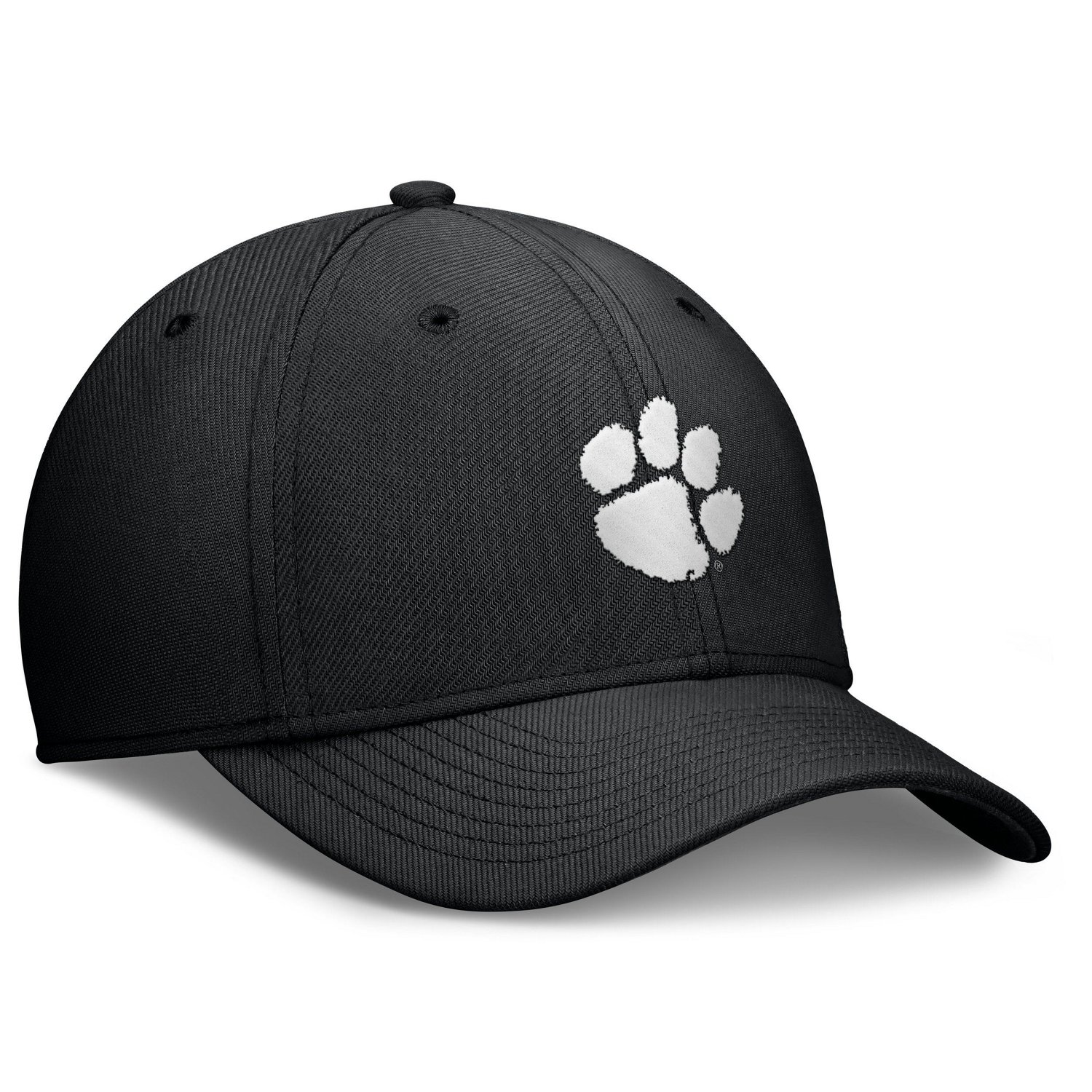 Nike Clemson Tigers Rise SwooshFlex Dri-FIT Hat - view number 3