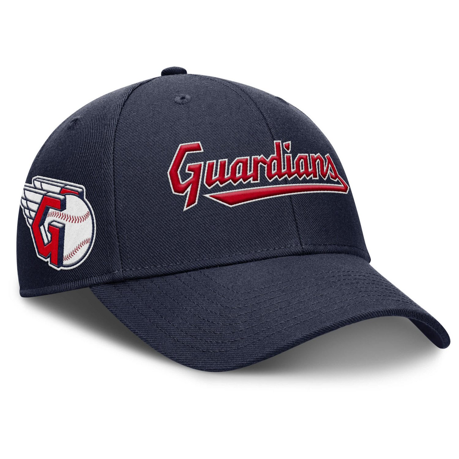 Nike Cleveland Guardians Rise Gaberdine Adjustable Hat - view number 3