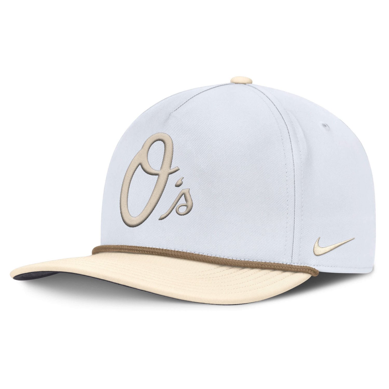Nike Cream Baltimore Orioles Pro Performance Snapback Hat