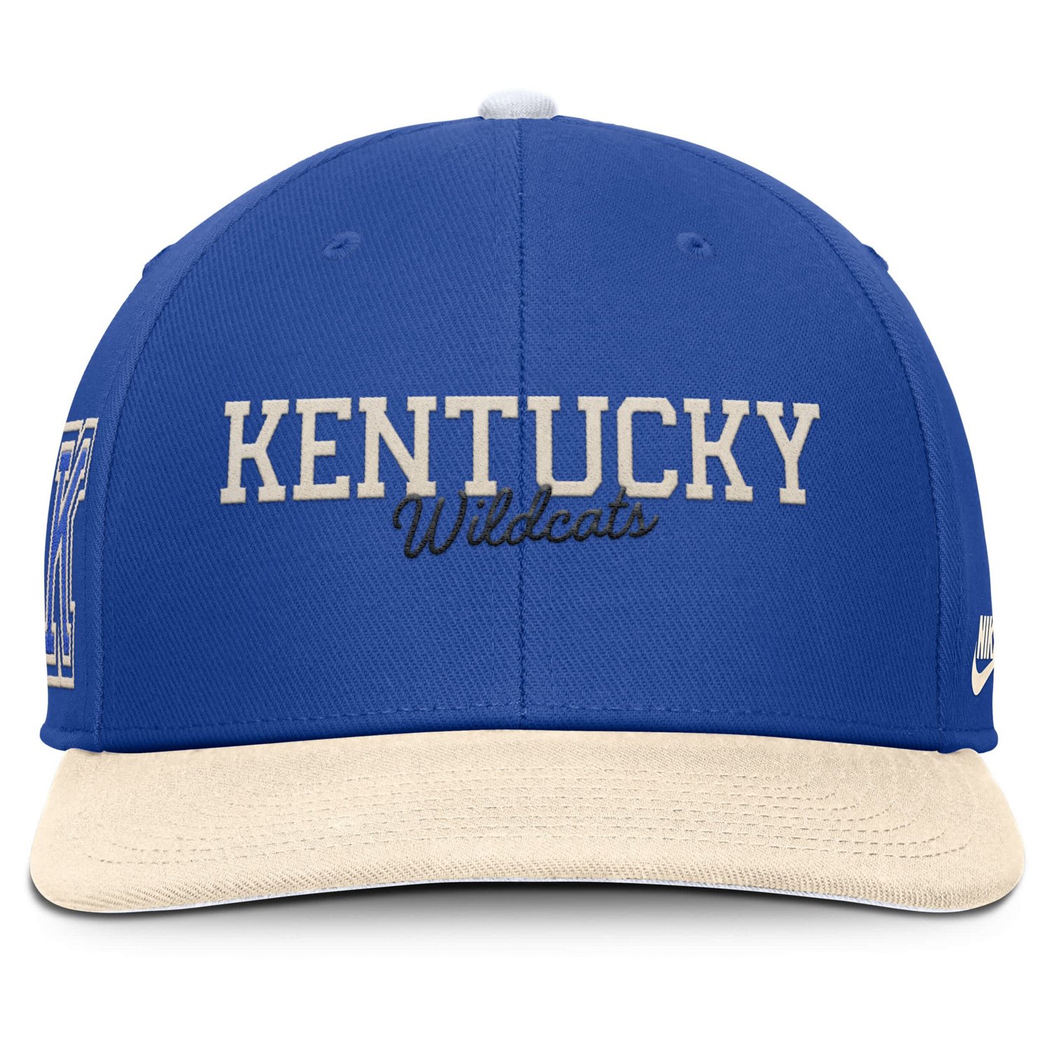 Nike Cream Kentucky Wildcats Pro Legacy Script Snapback Hat - view number 2