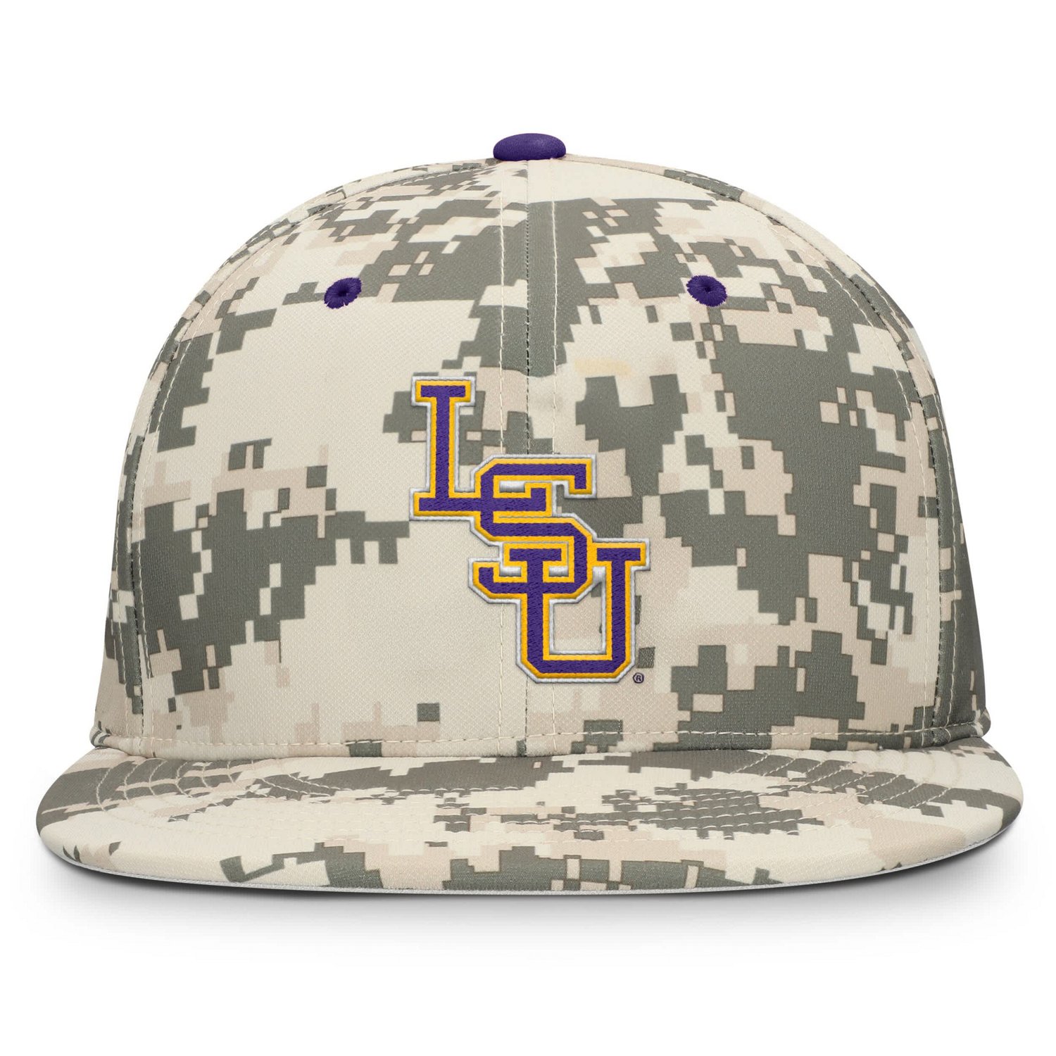 Nike Digital LSU Tigers 2025 Dugout True Performance Fitted Hat - view number 2