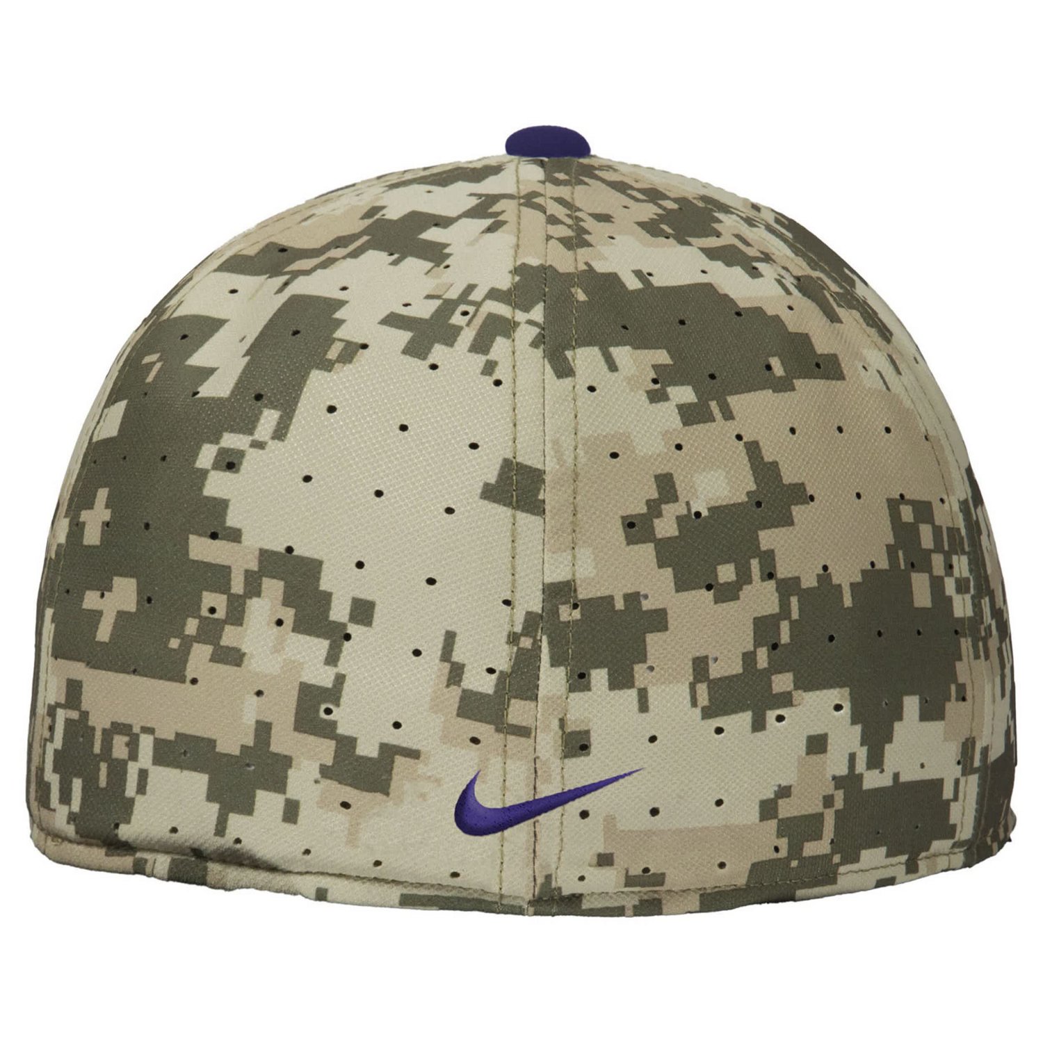 Nike Digital TCU Horned Frogs On-Field Baseball Performance Fitted Hat - view number 3