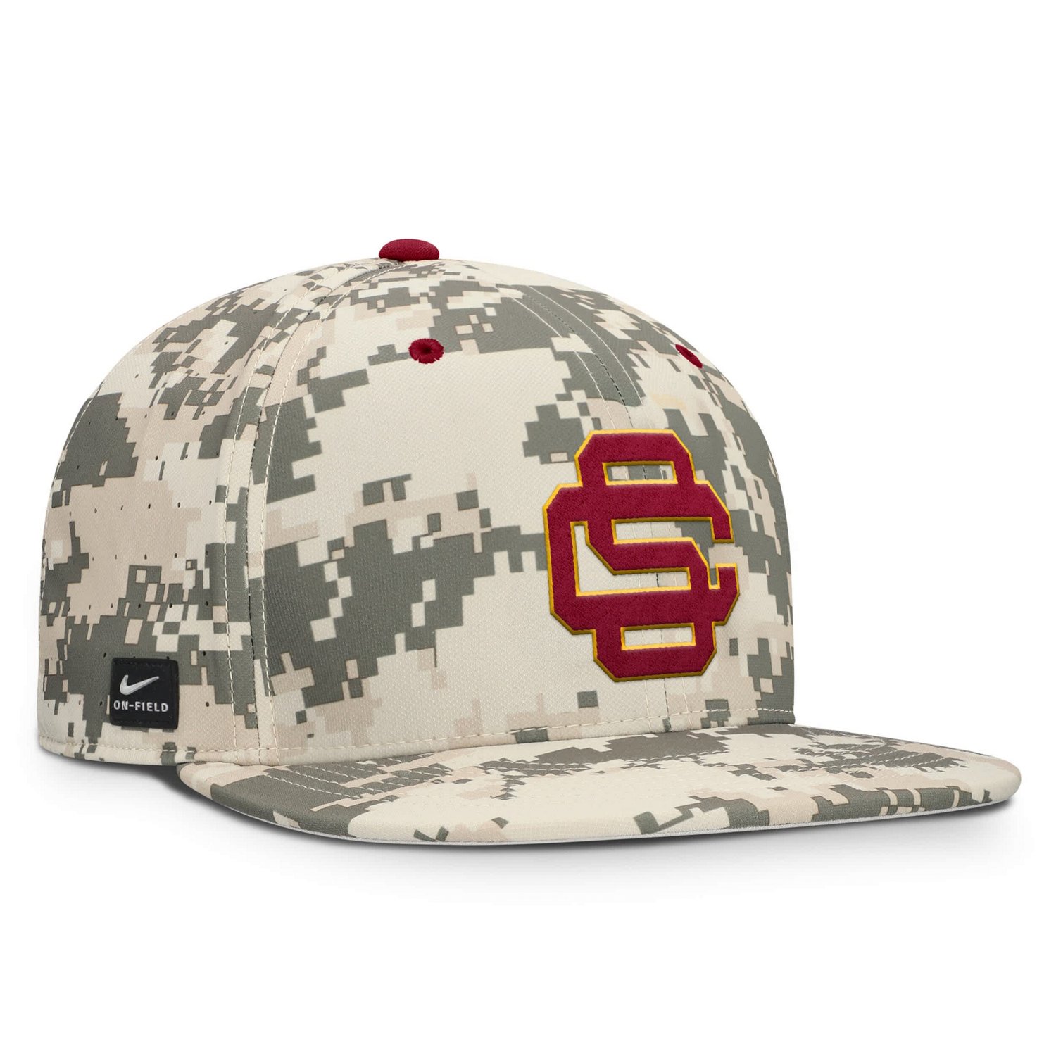 Nike Digital USC Trojans 2025 Dugout True Performance Fitted Hat