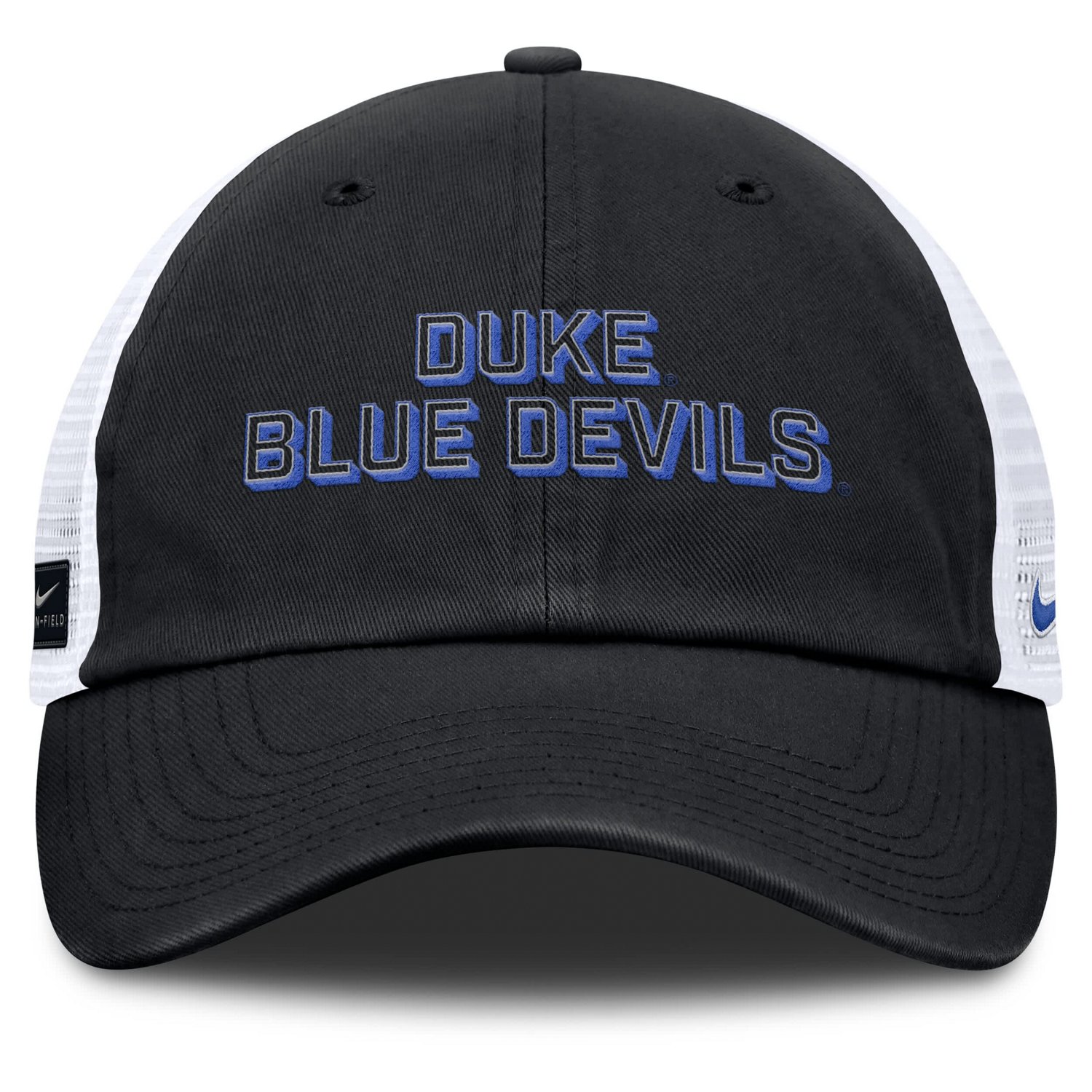 Nike Duke Blue Devils 2025 Gameday On-Field Club Adjustable Trucker Hat - view number 2