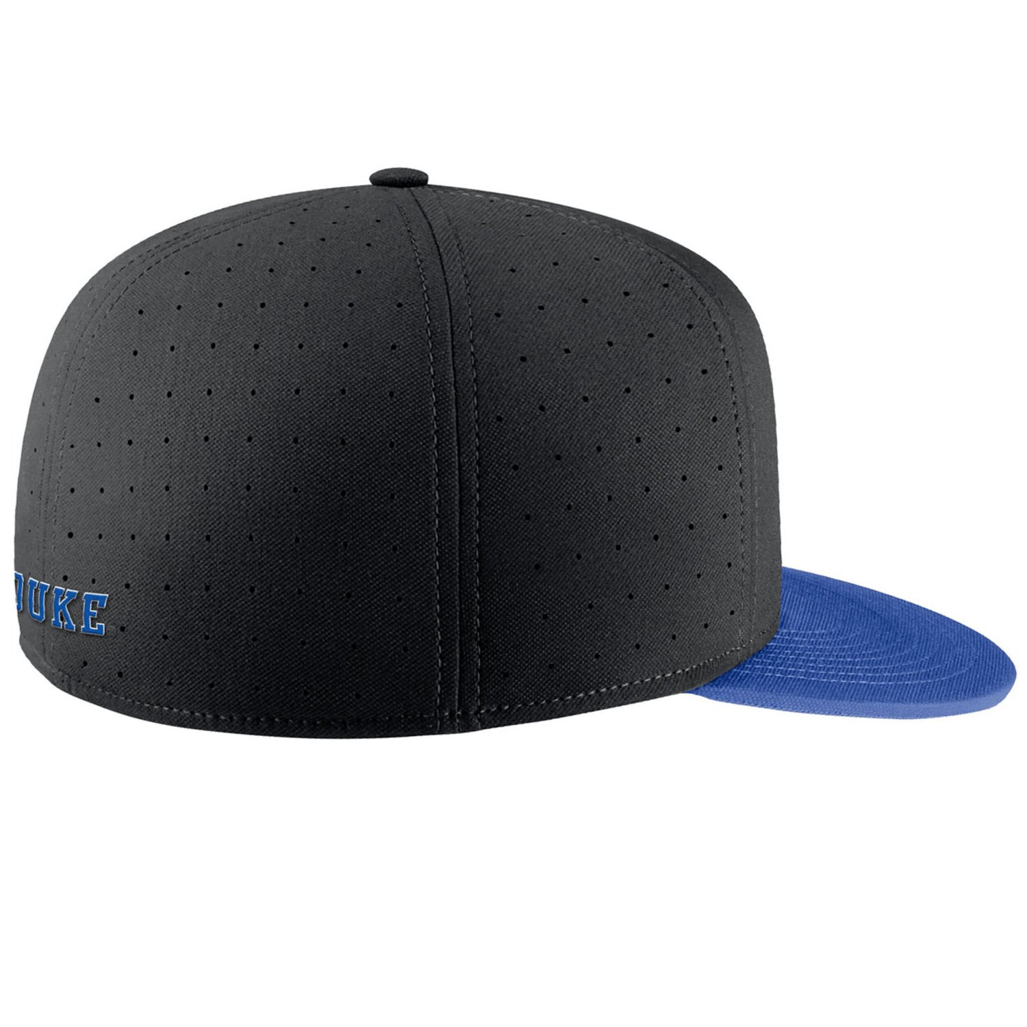 Nike Duke Blue Devils Aero True Baseball Performance Fitted Hat - view number 2