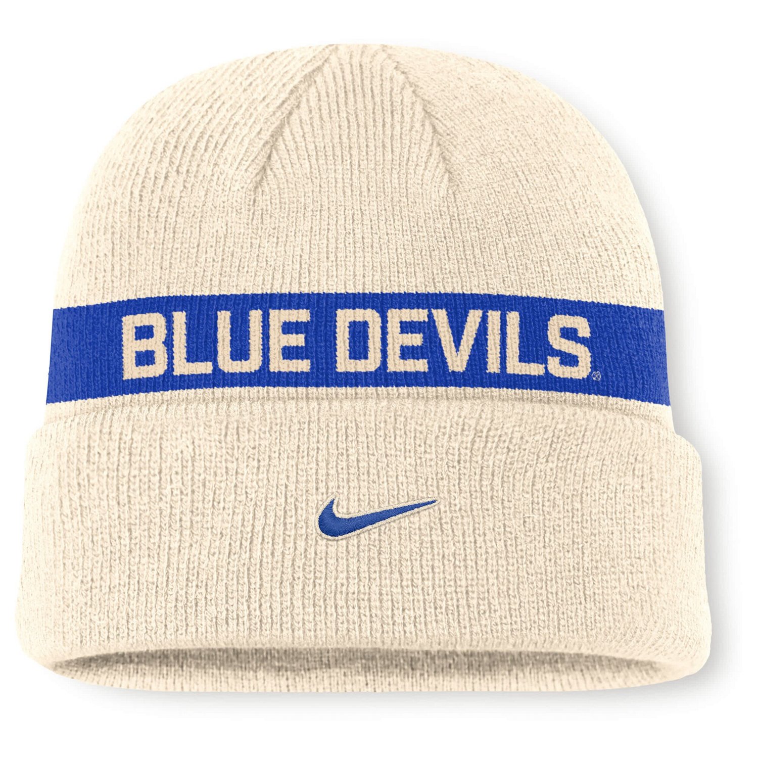 Nike Duke Blue Devils Peak Primetime Utility Cuffed Knit Hat - view number 2