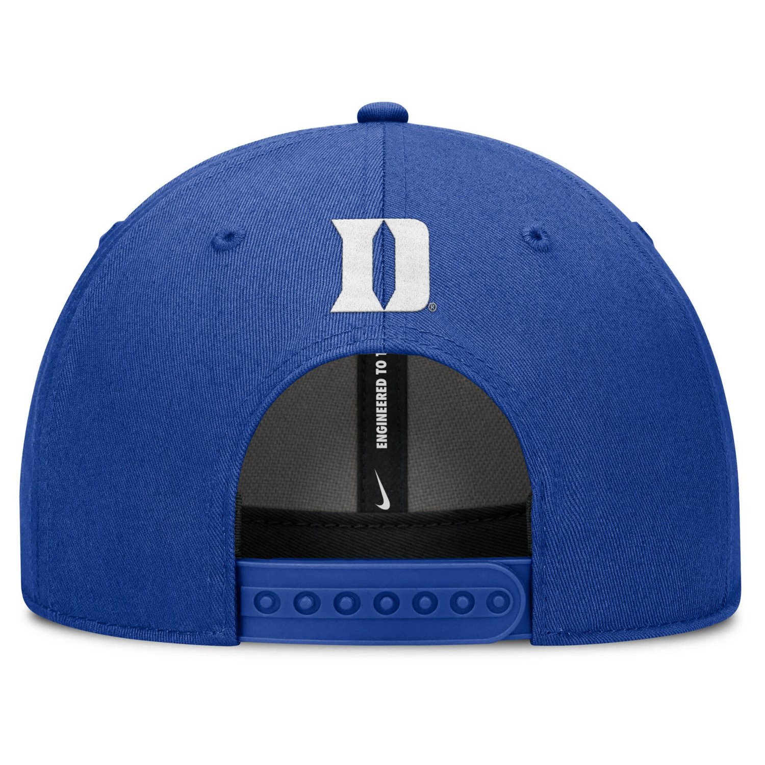 Nike Duke Blue Devils Slanted Primetime Rise Performance Adjustable Hat - view number 4