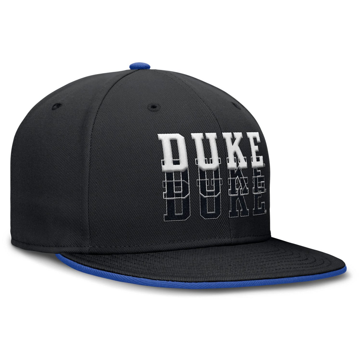 Nike Duke Blue Devils True Primetime Performance Fitted Hat - view number 3