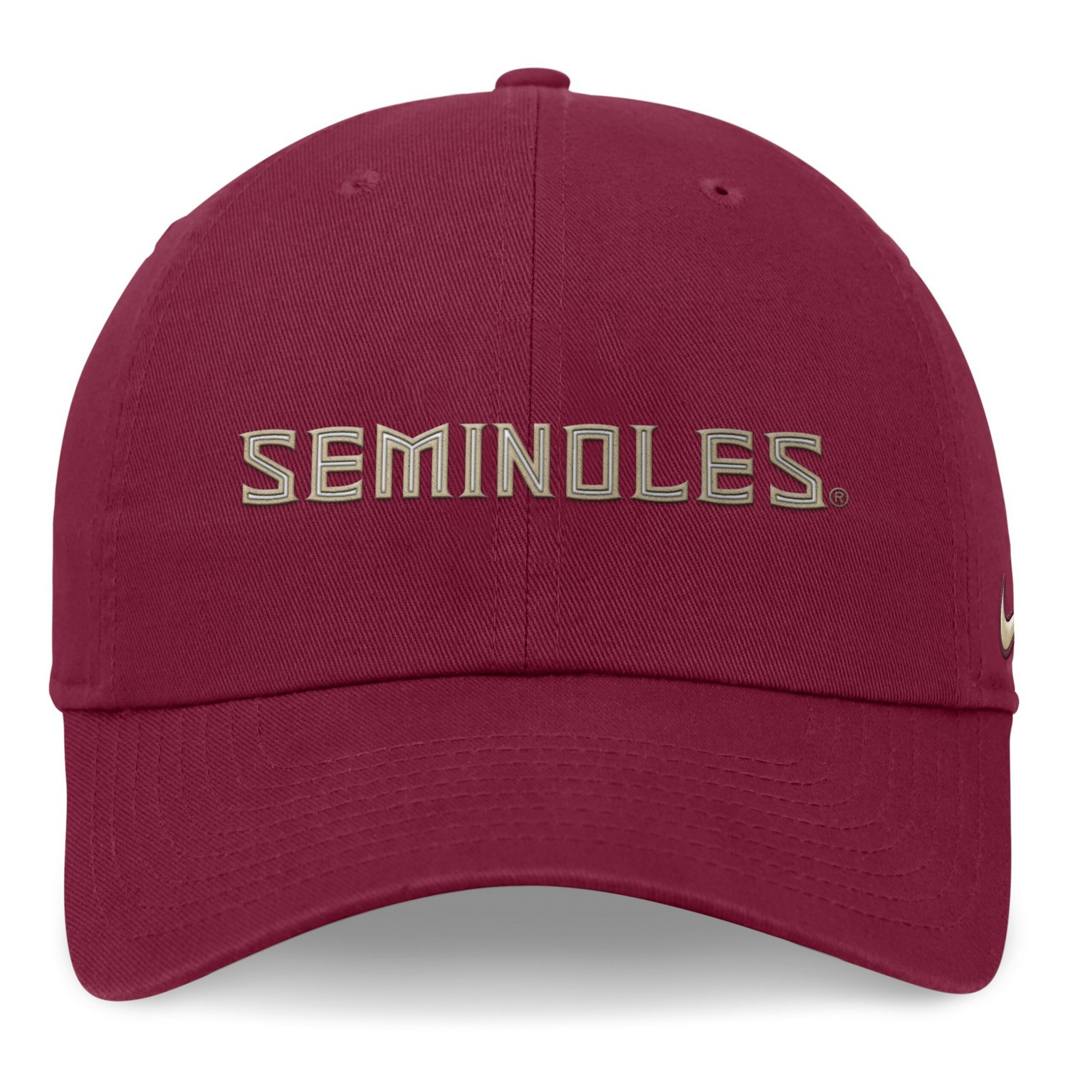 Nike Florida State Seminoles 2024 On-Field Club Adjustable Hat - view number 2