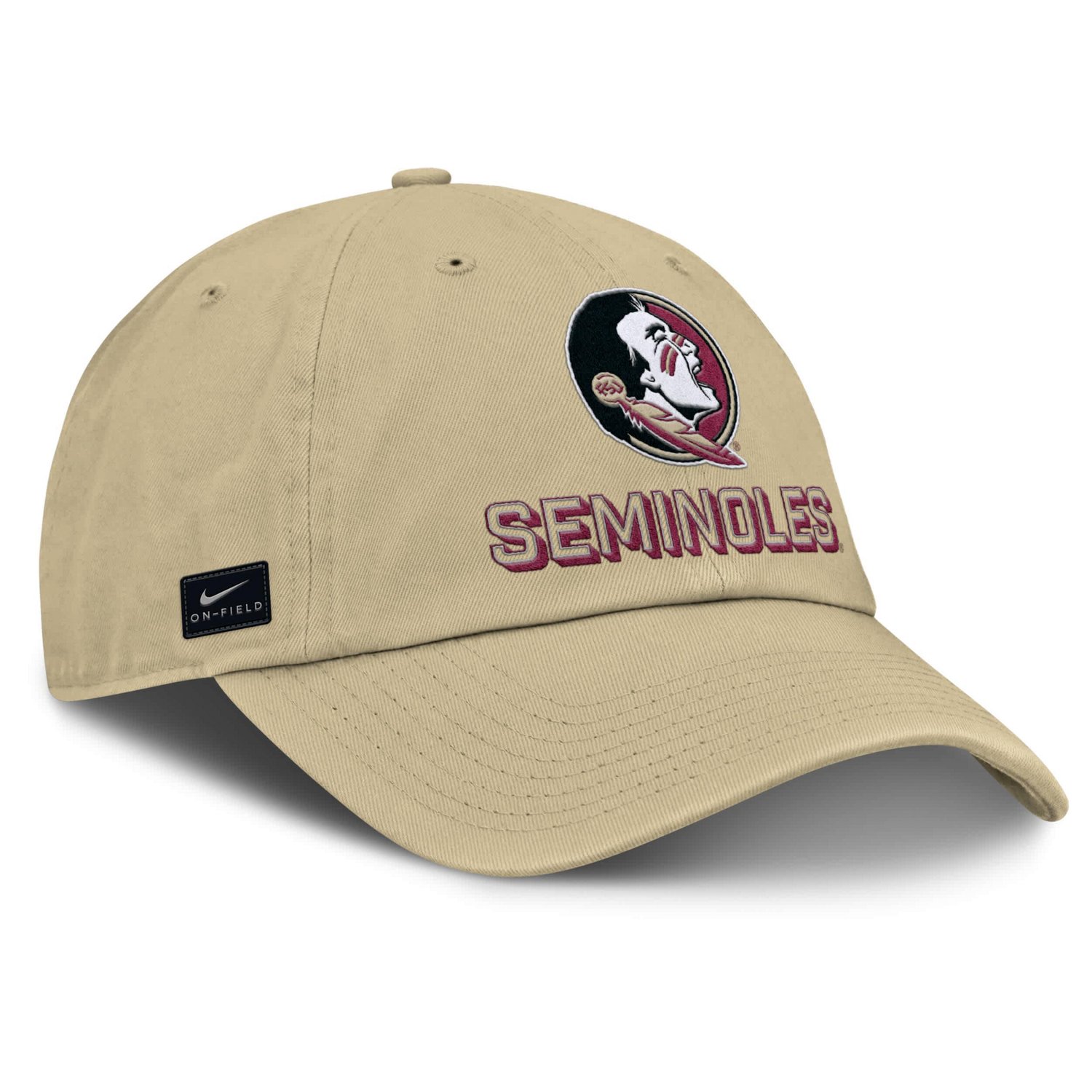 Nike Florida State Seminoles 2025 On-Field Club Adjustable Hat - view number 3